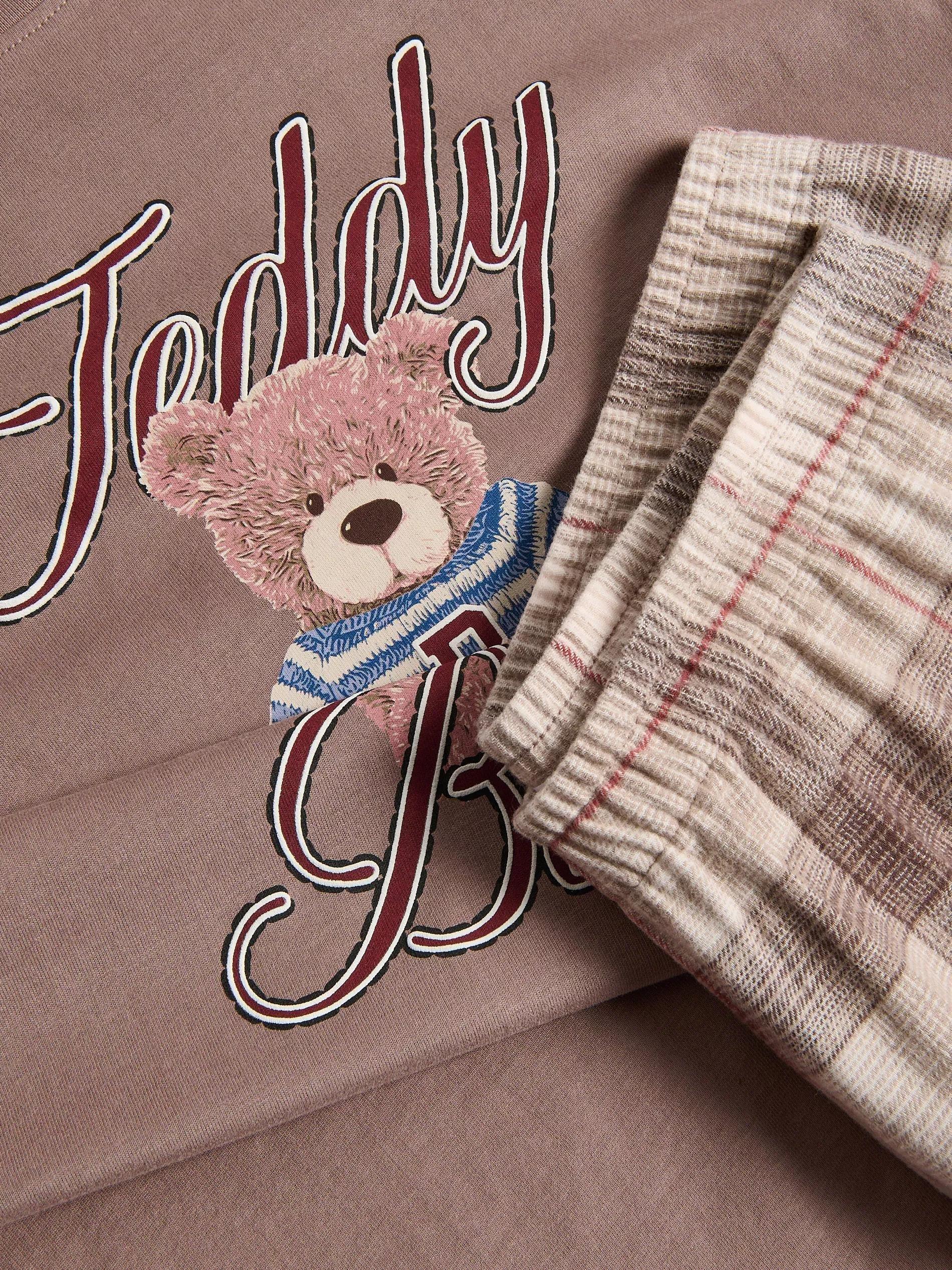 Brown Pyjama, Brown, large image number 5