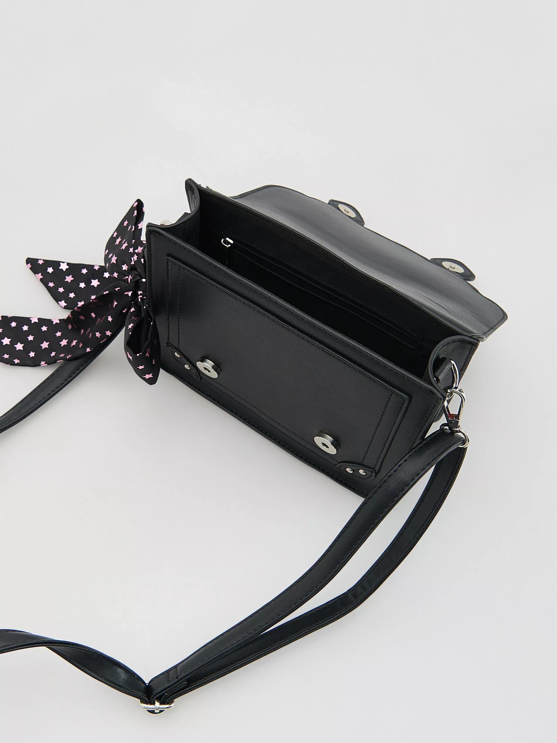 Black Kuromi Handbag, Black, medium