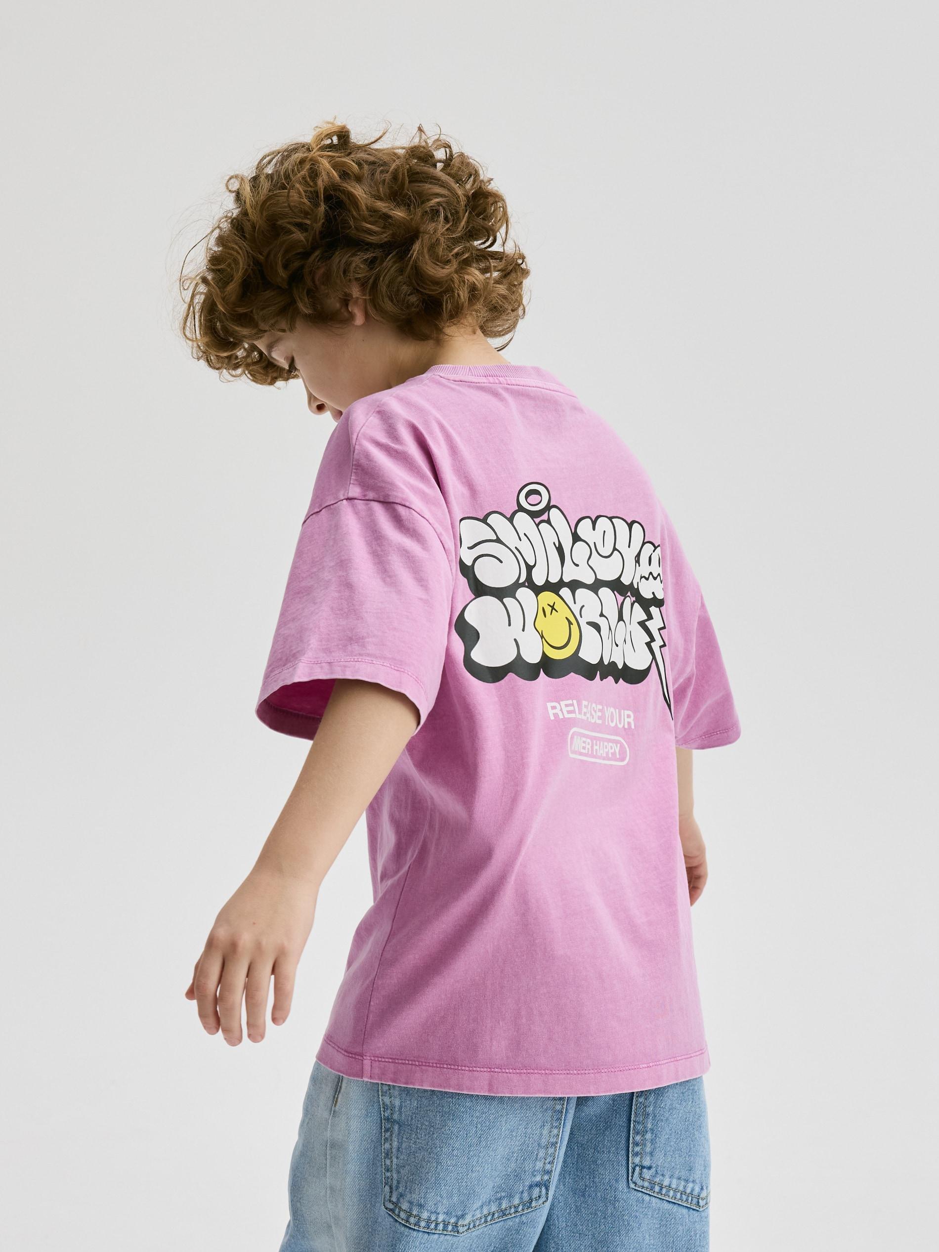 Fuchsia T-Shirt, Pink, large image number 4