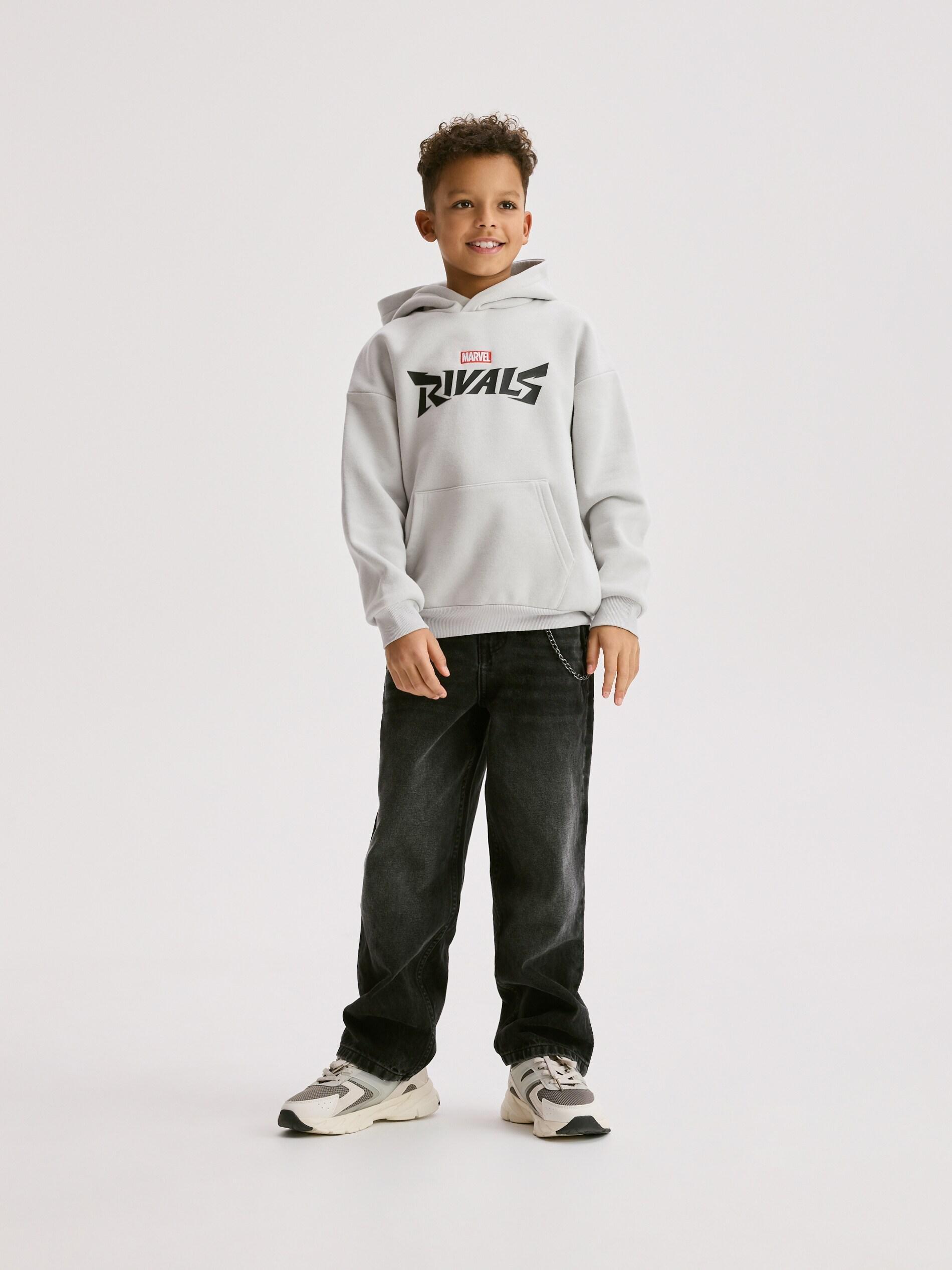 سويت شيرت Marvel Rivals رمادي, Light grey, large image number 3