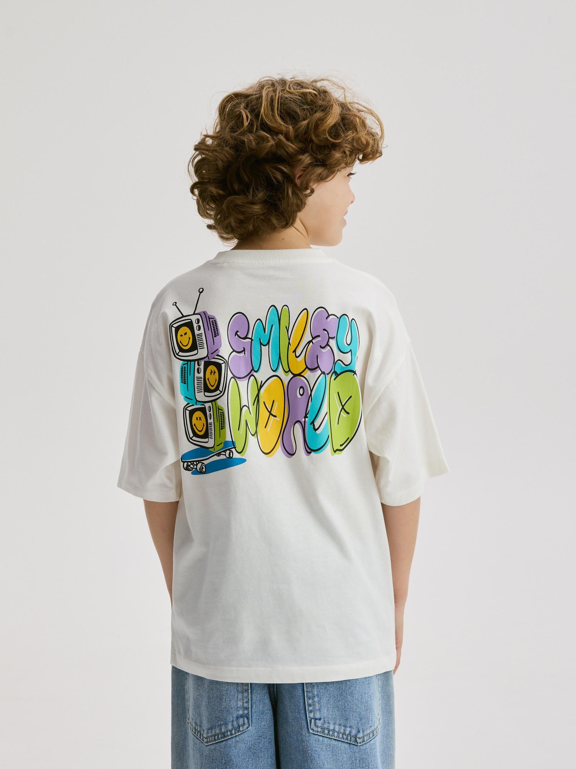 Cream T-Shirt, Ivory, medium