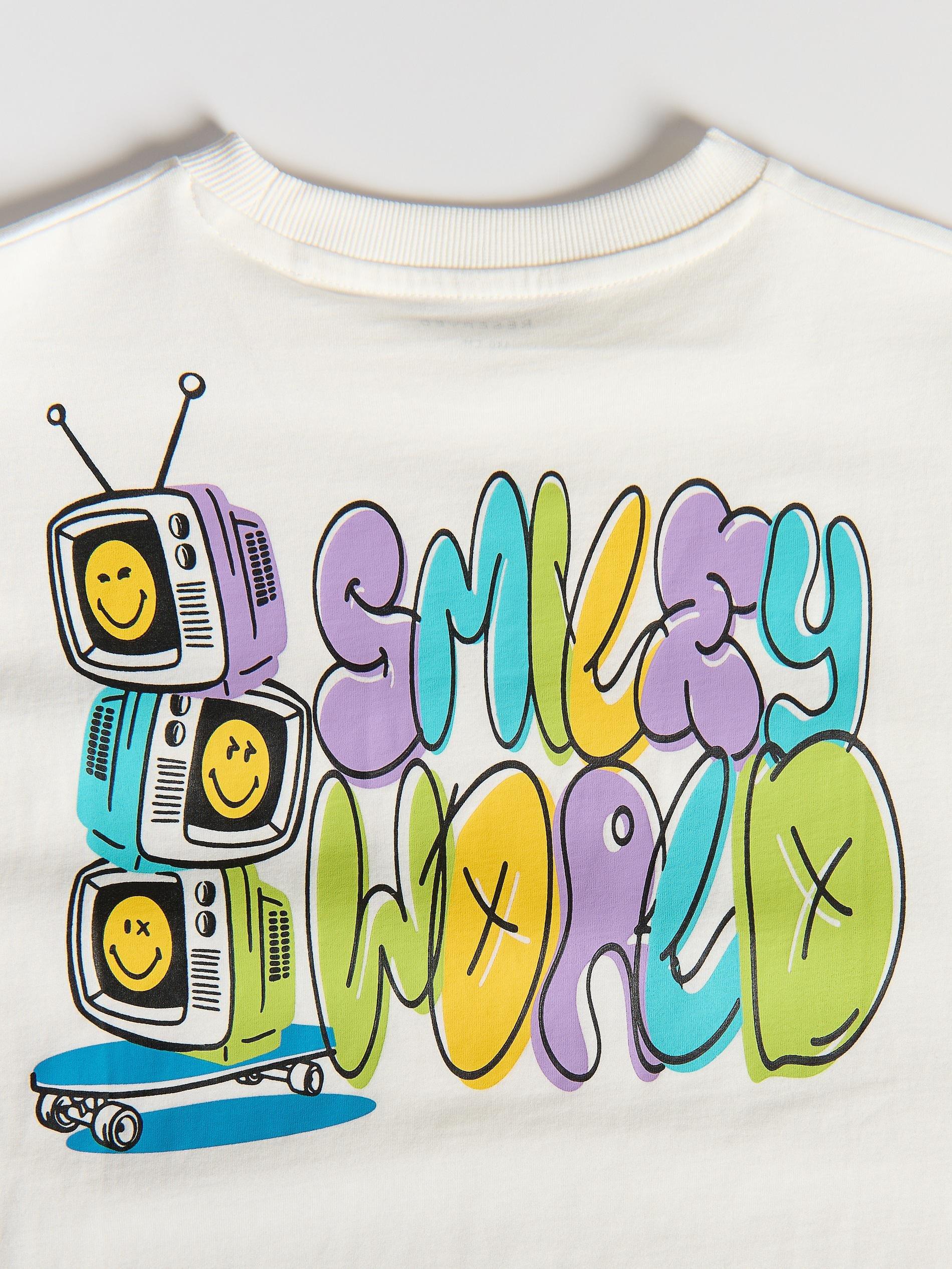 Cream T-Shirt, Ivory, large image number 3