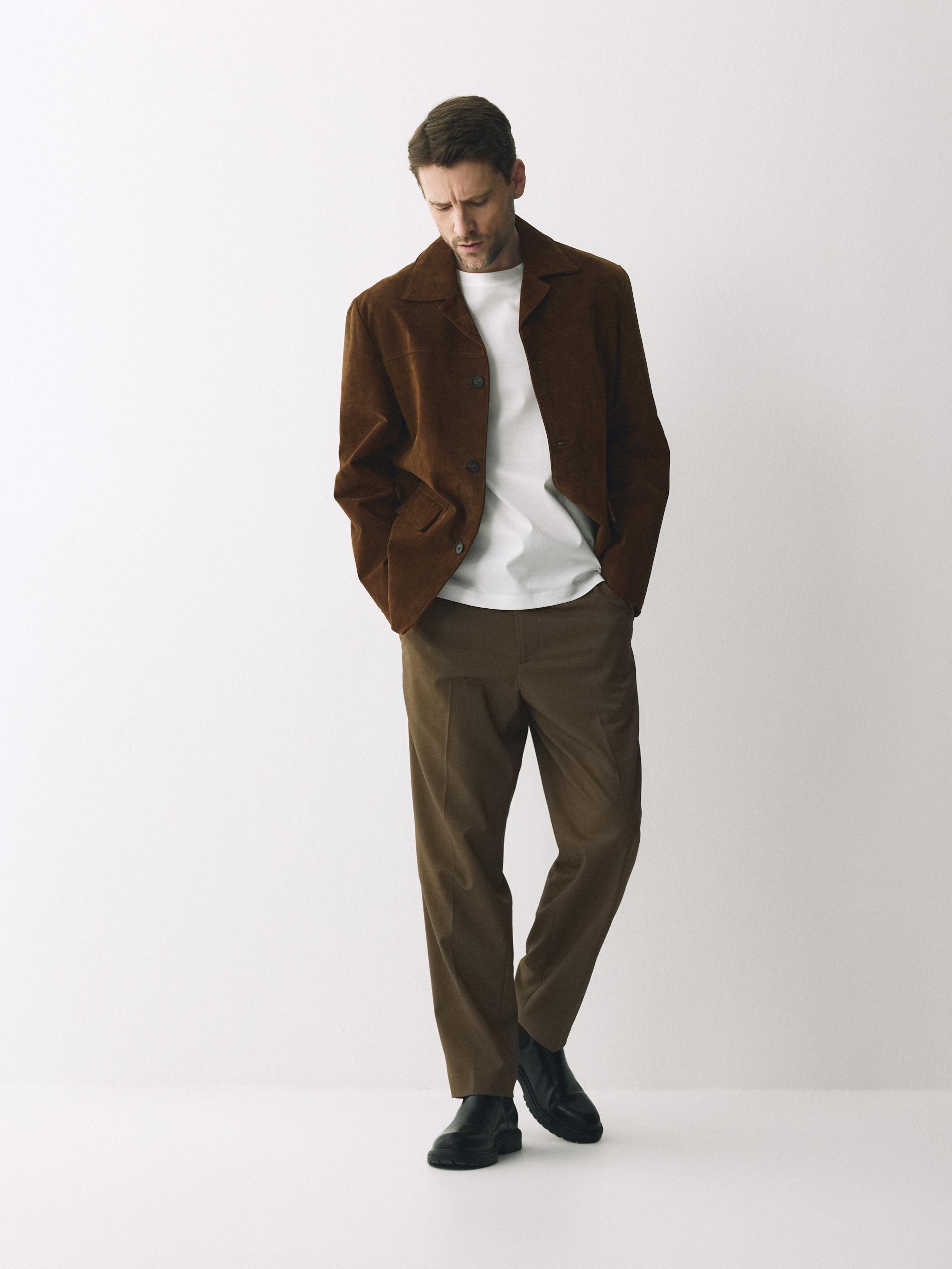 White Mercerised Organic Cotton Regular Fit T-Shirt, White, large image number 2