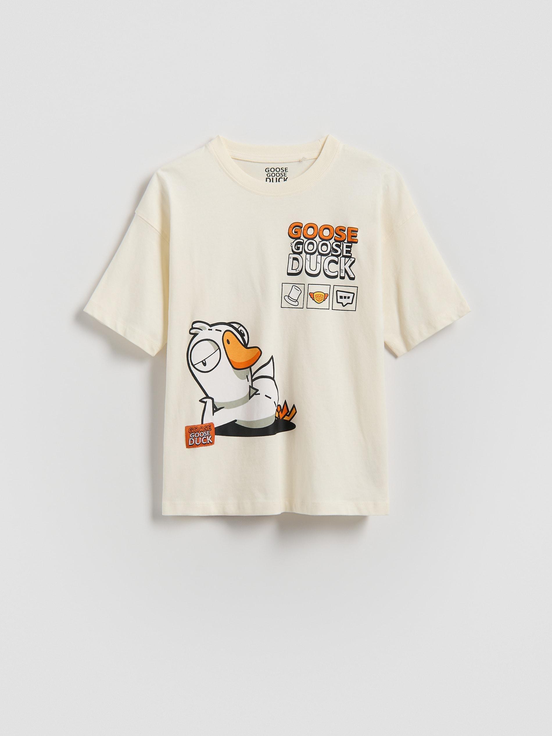 Cream T-Shirt, Ivory, medium