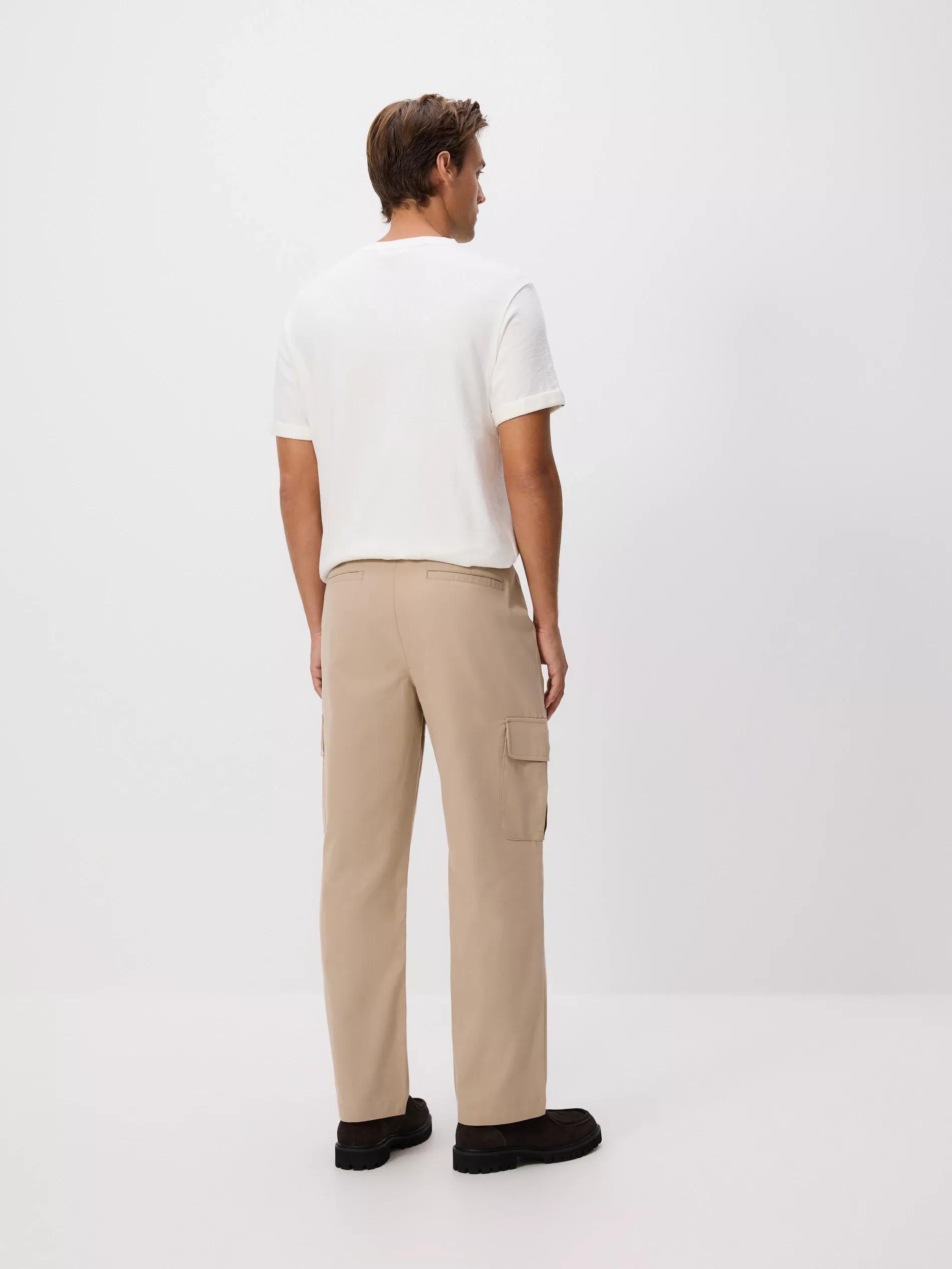 BEIGE Regular cargo trousers, Beige, large image number 3