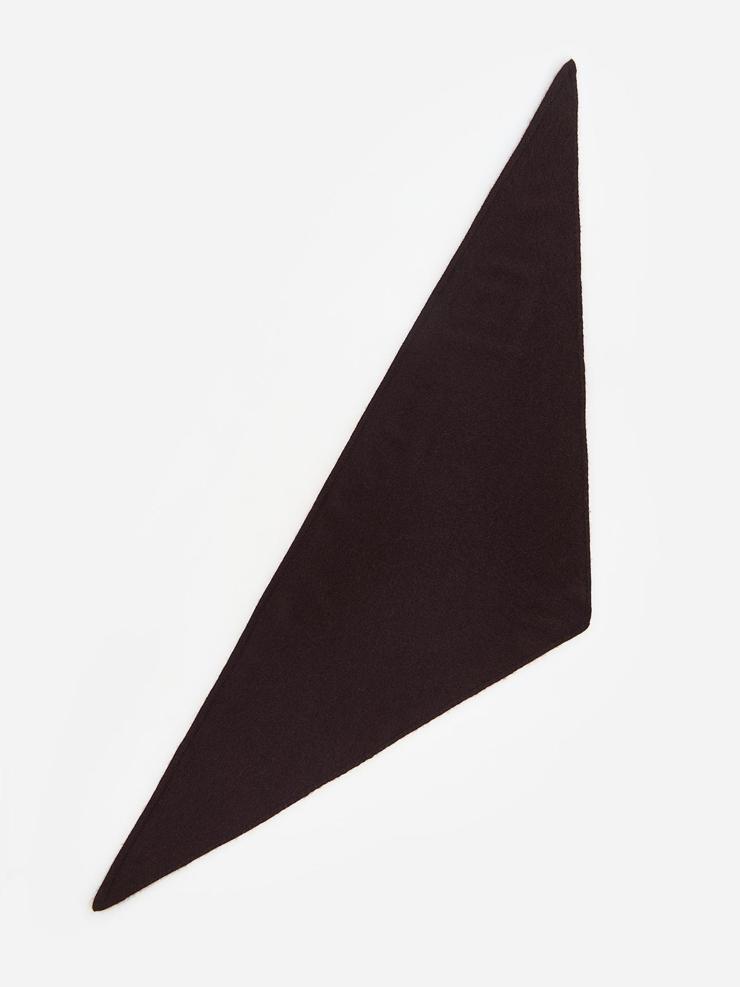 Brown Scarf With Wool And Cashmere, Brown, medium
