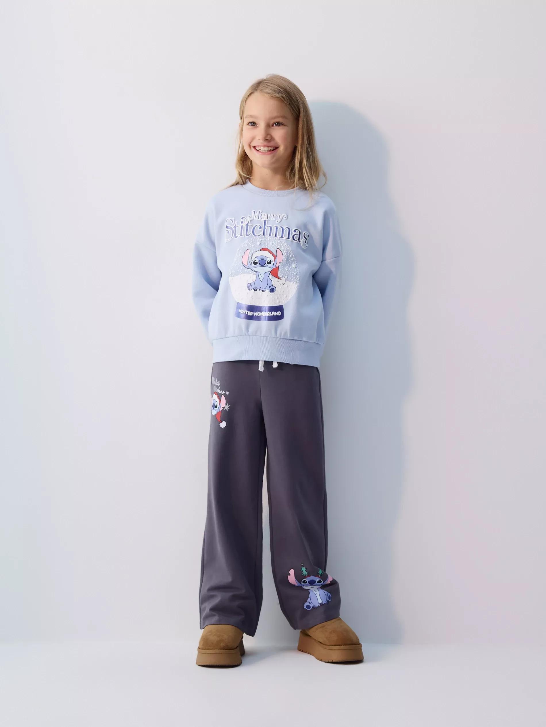 GIRLS` TROUSER S DARK GREY, Grey, large image number 1