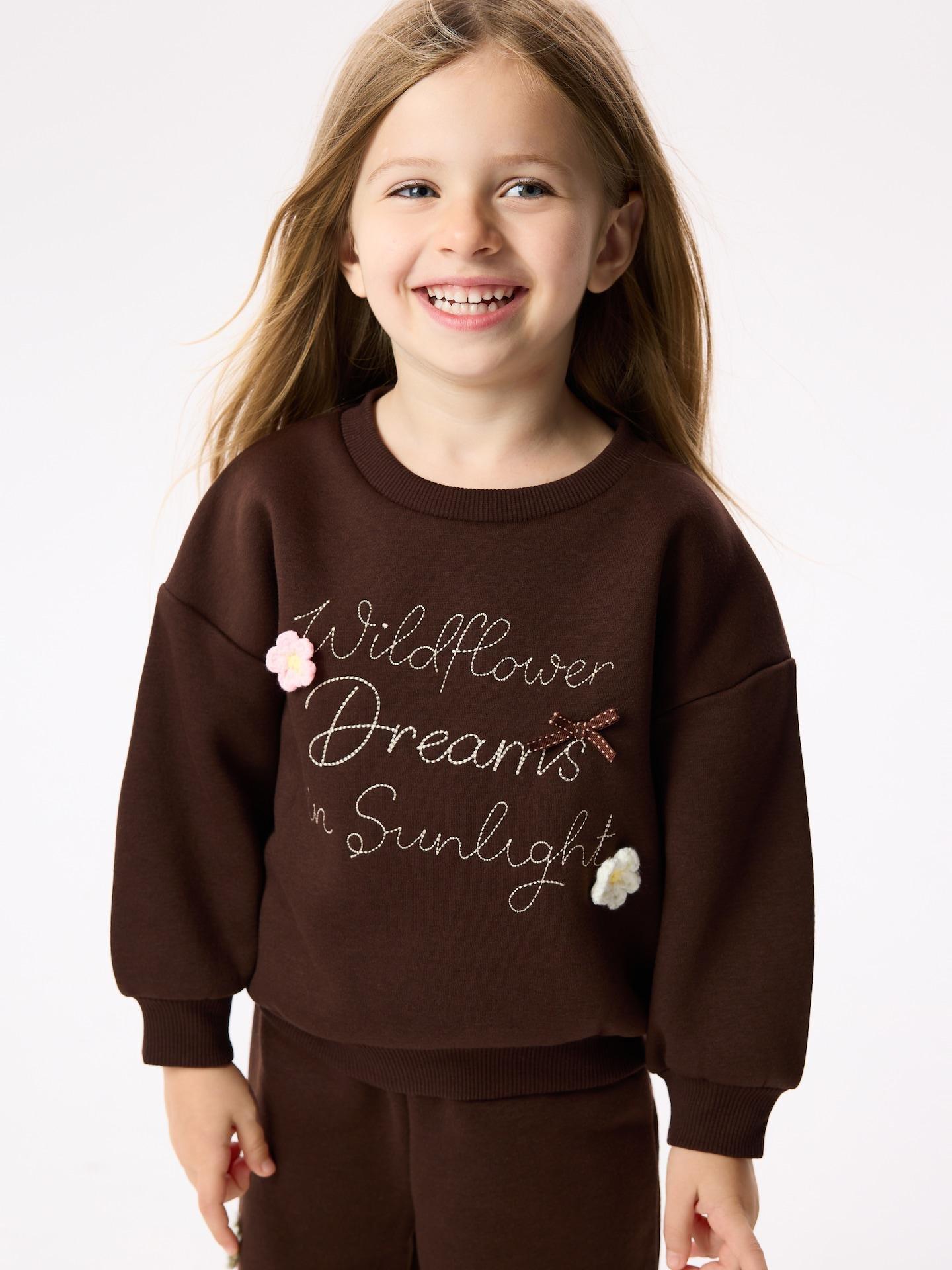 Brown Warm-Lined Set, Brown, medium