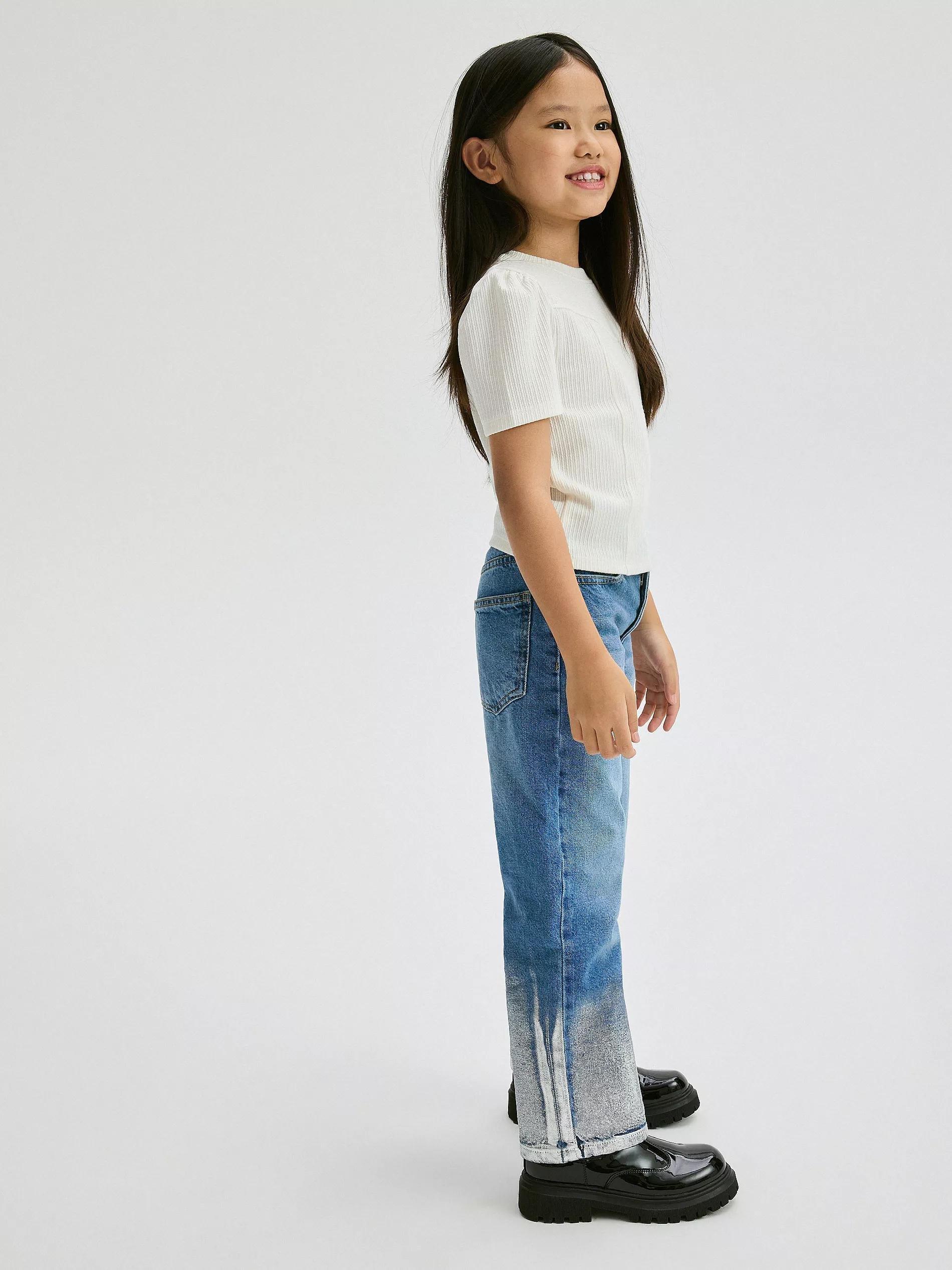 Blue Jeans Trousers, Kids Girl, , large image number 3