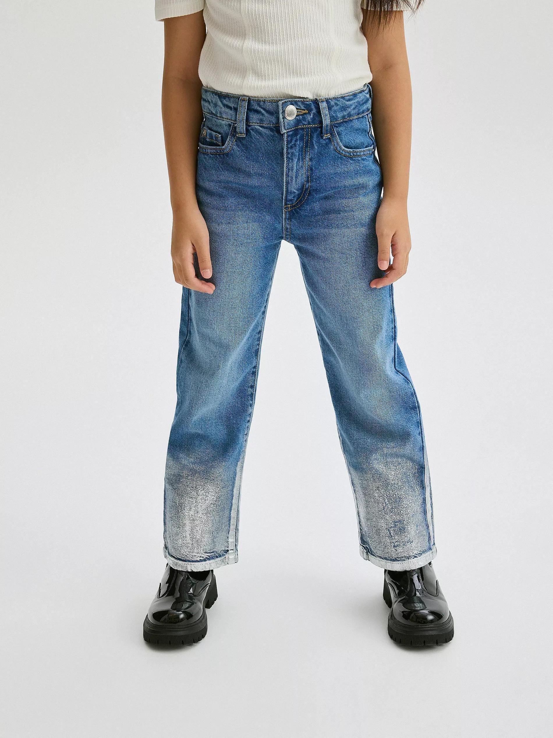 Blue Jeans Trousers, Kids Girl, , large image number 4