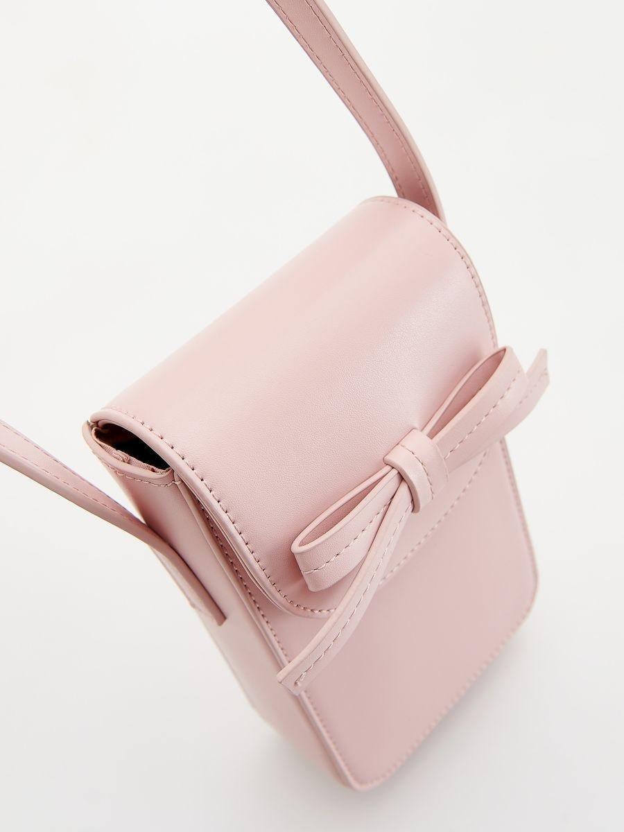 Pink Mini Bag Made Of Faux Leather, Pink, large image number 2