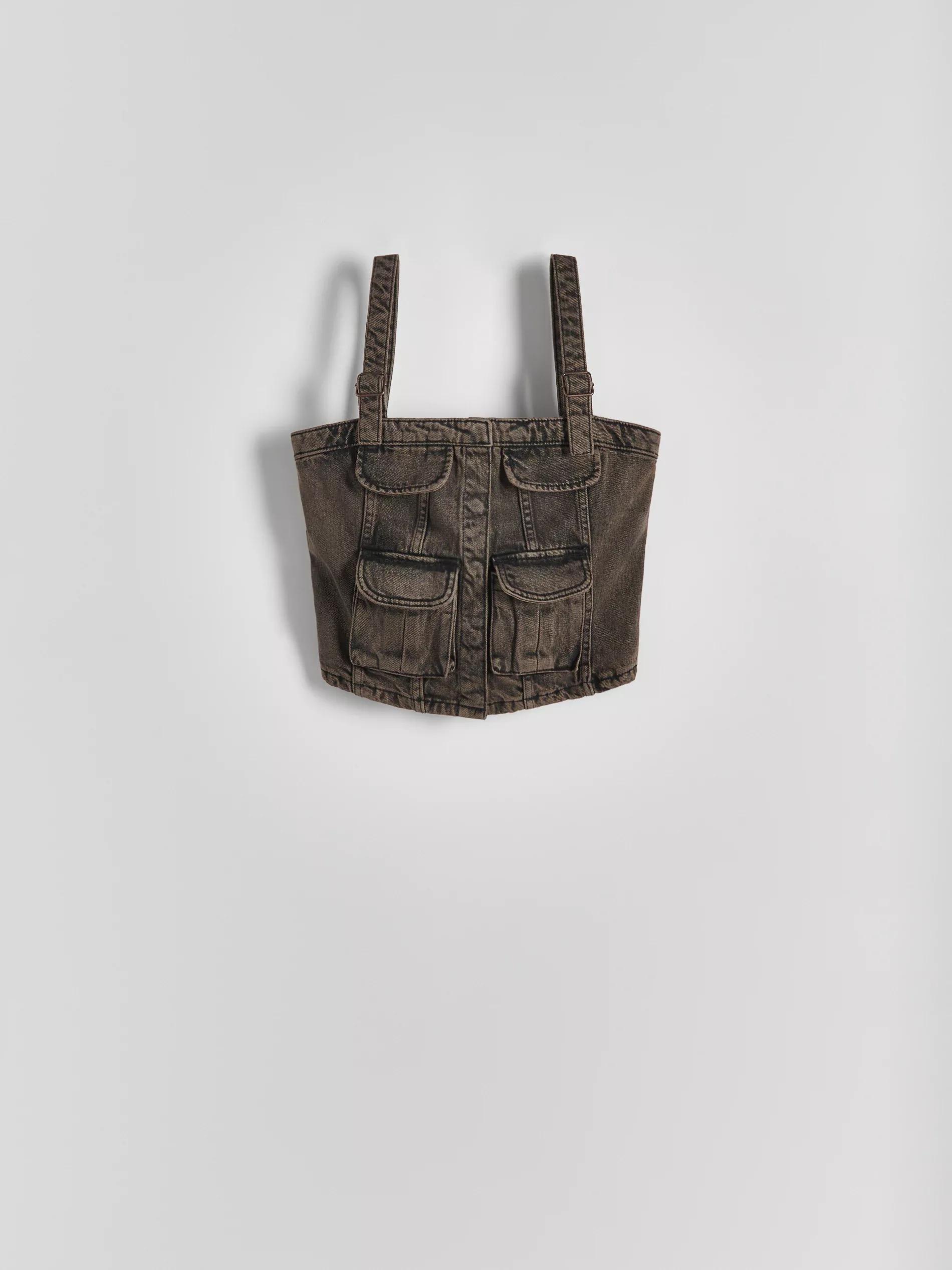 Denim Top, , large image number 3