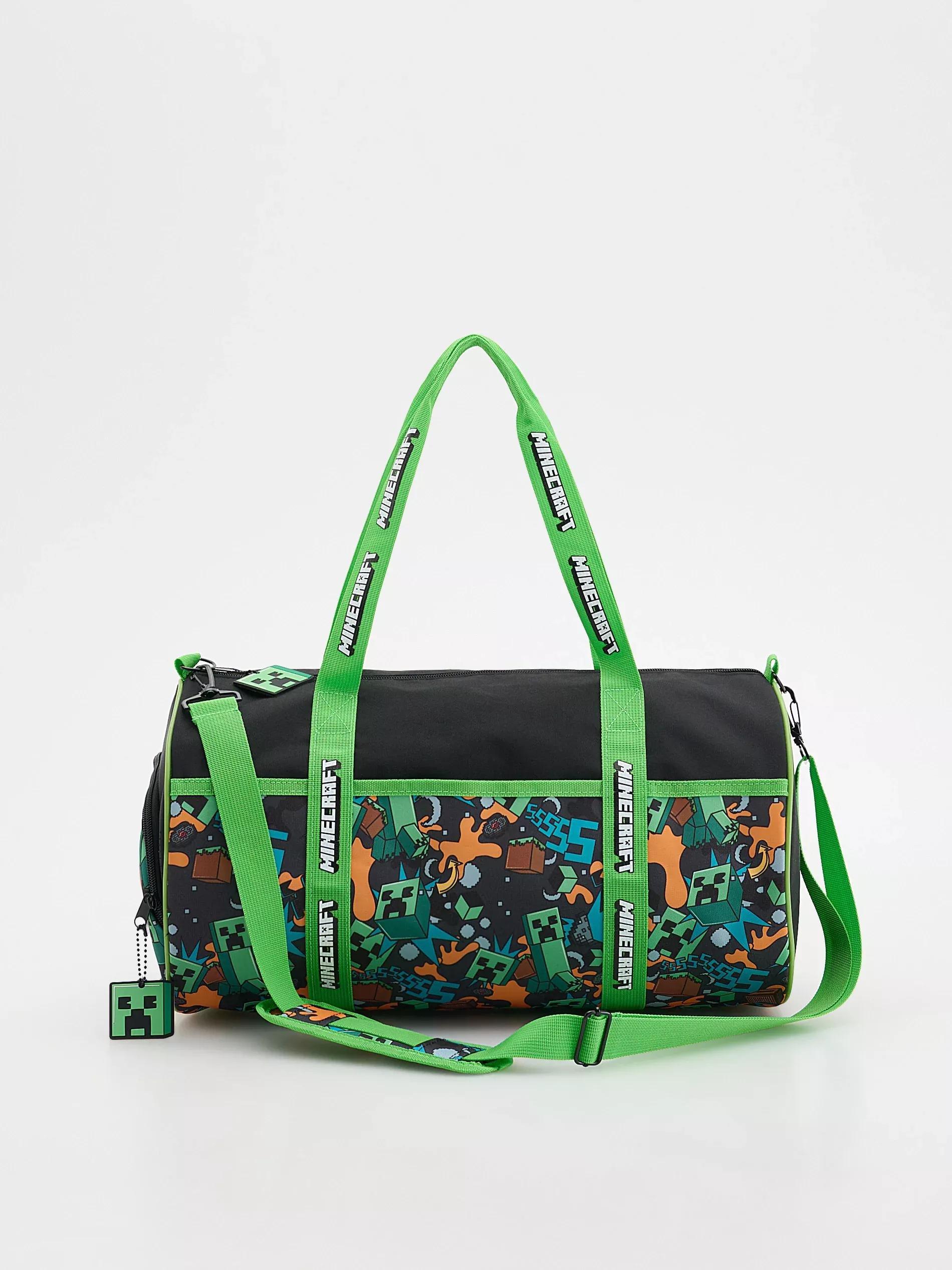Black Printed Bag. Kids Unisex, Black, large image number 0