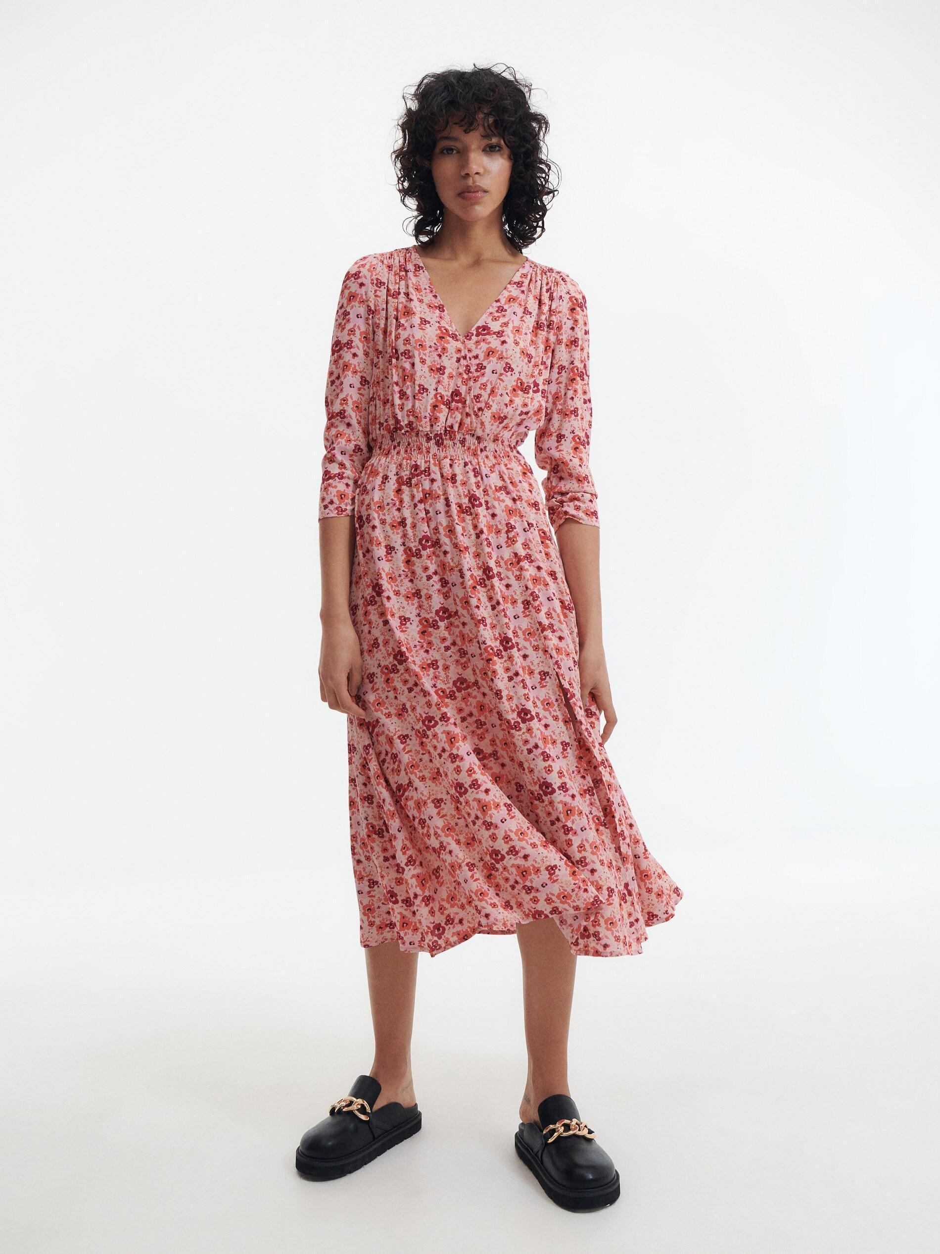 Multicolor Patterned Dress, , large image number 2