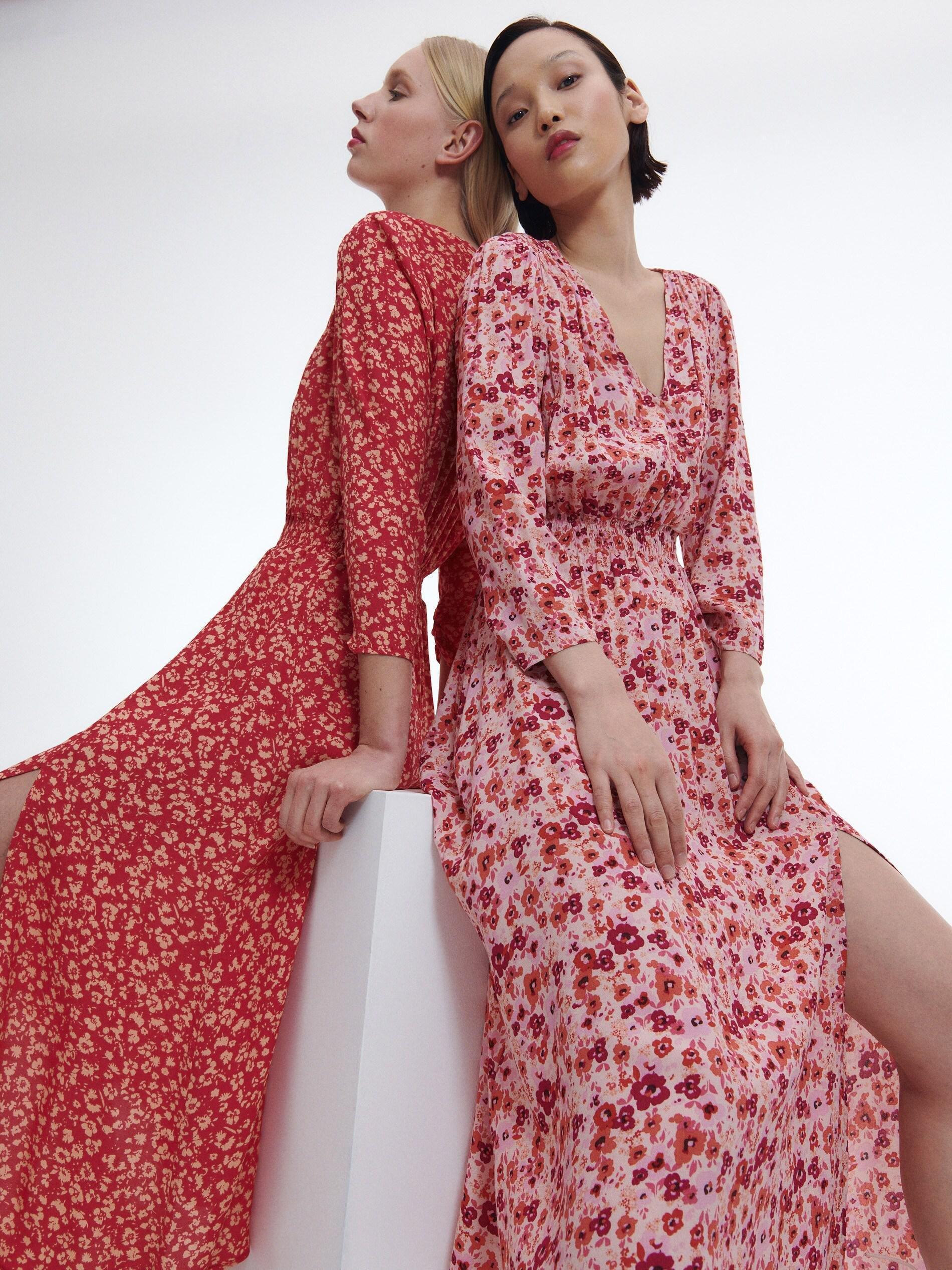 Multicolor Patterned Dress, , large image number 5