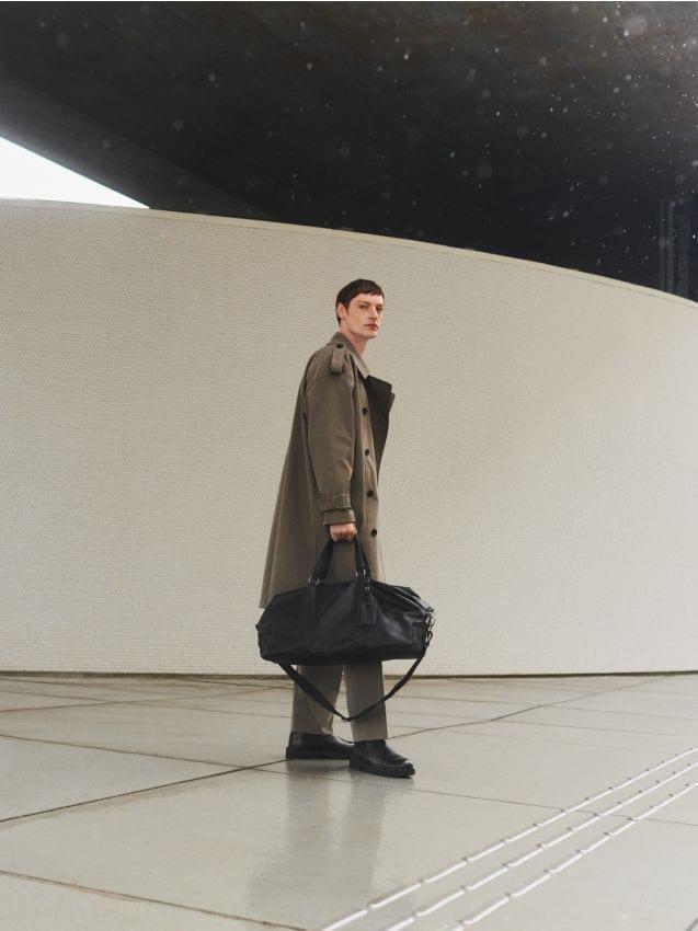 Black Weekender Bag, Black, large image number 0
