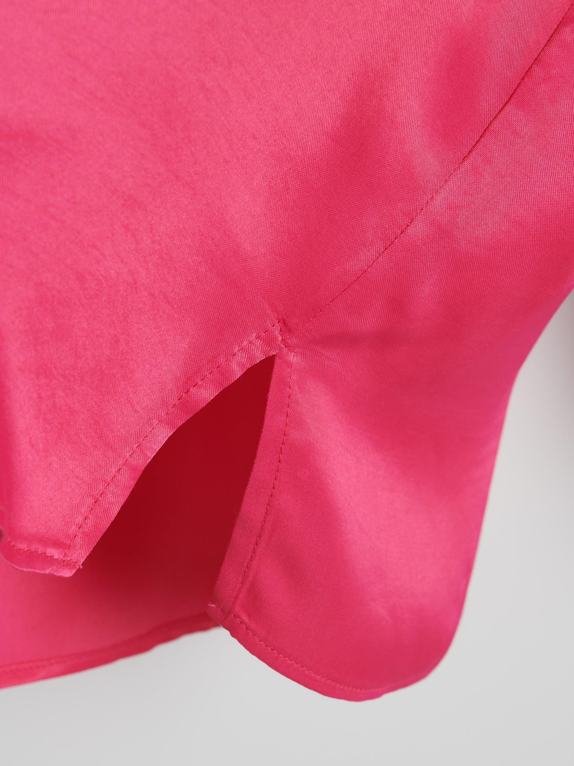 Pink V-Neck Shirt, , large image number 6