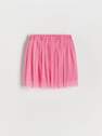 Reserved - Hot Pink Finely Pleated Skirt
