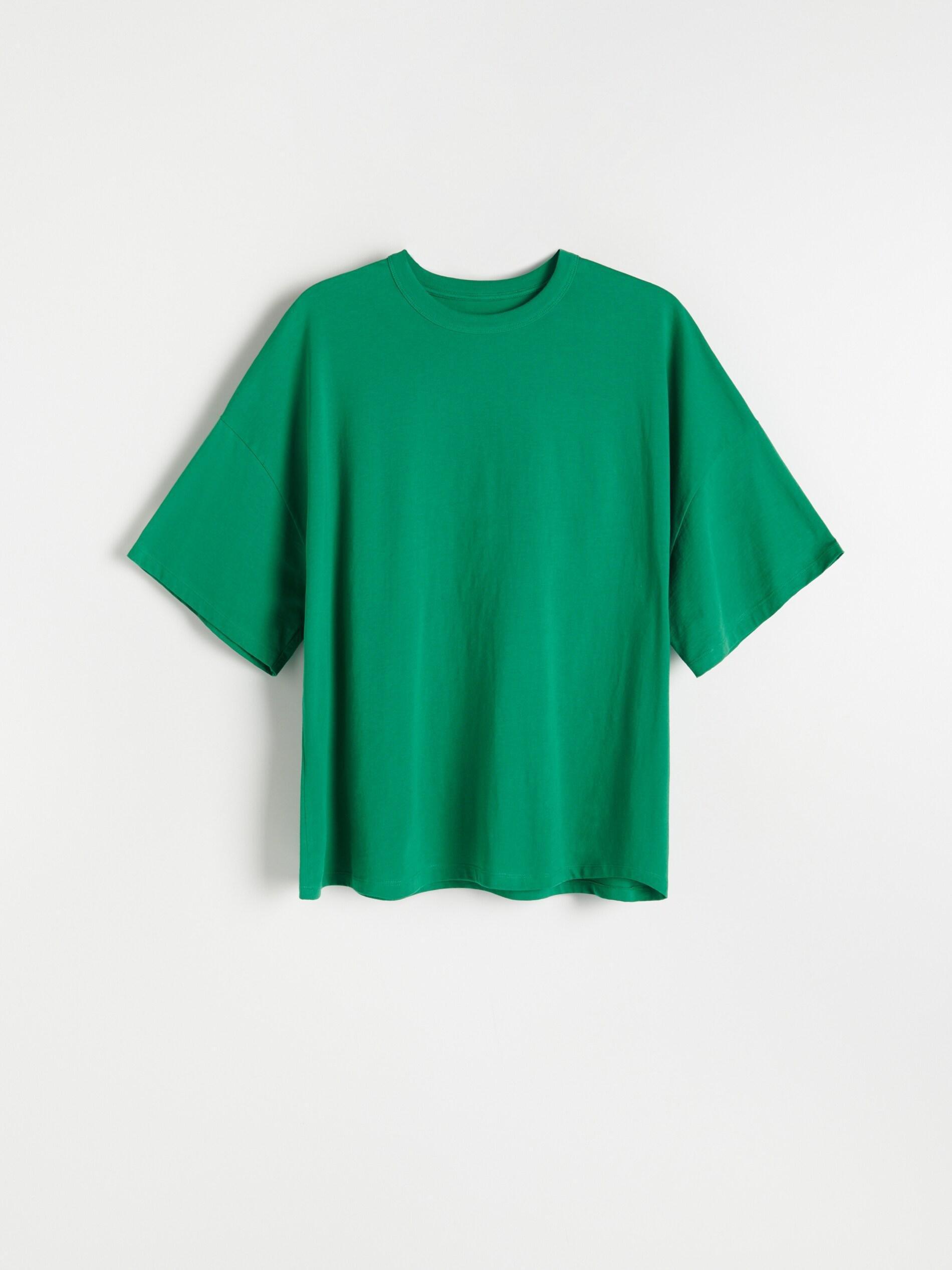 تي شيرت أخضر طازج كبير الحجم ، نسائي, , large image number 3