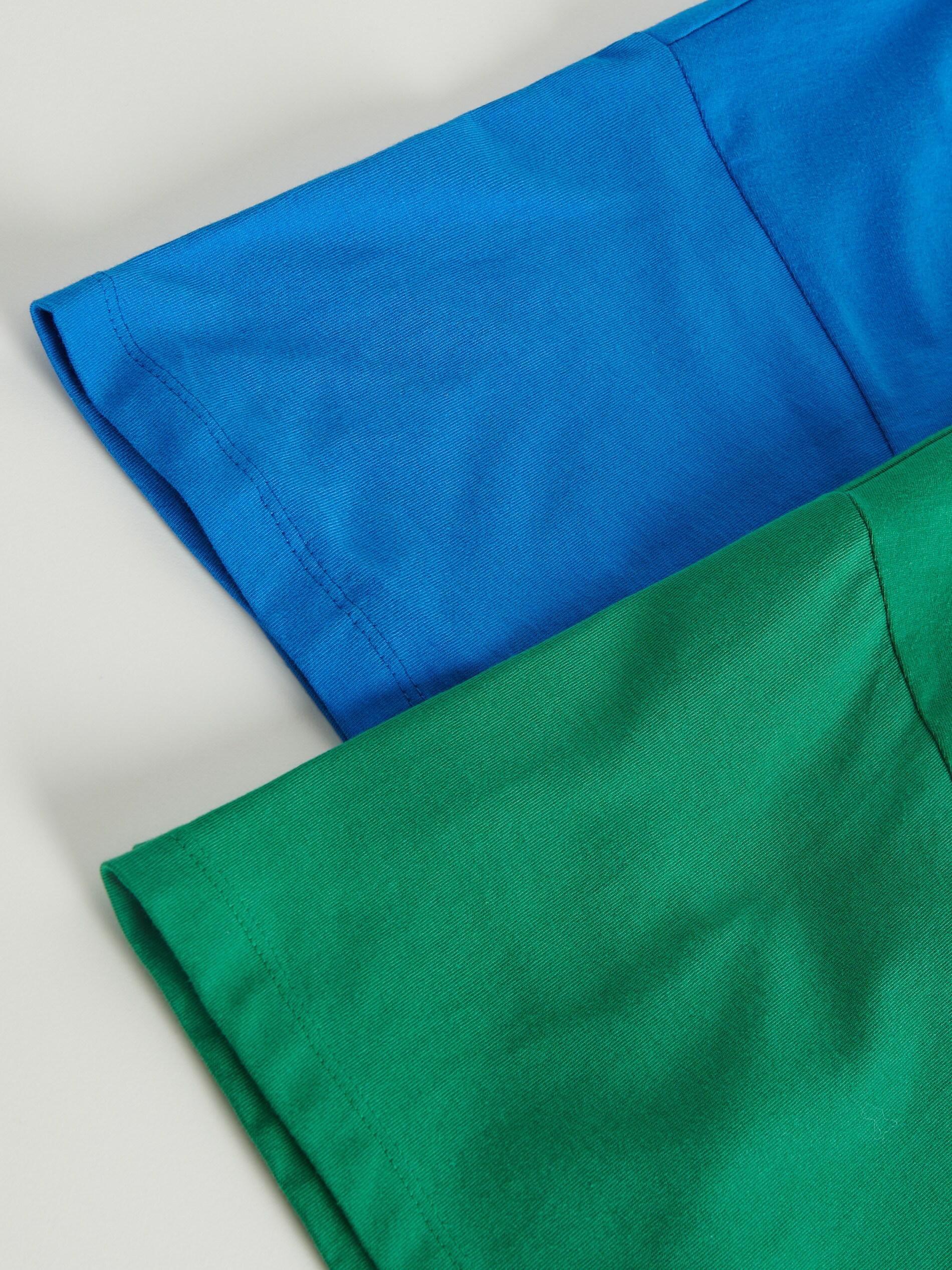 تي شيرت أخضر طازج كبير الحجم ، نسائي, , large image number 4