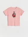 Reserved - Pink Among Us T-Shirt, Kids Girls