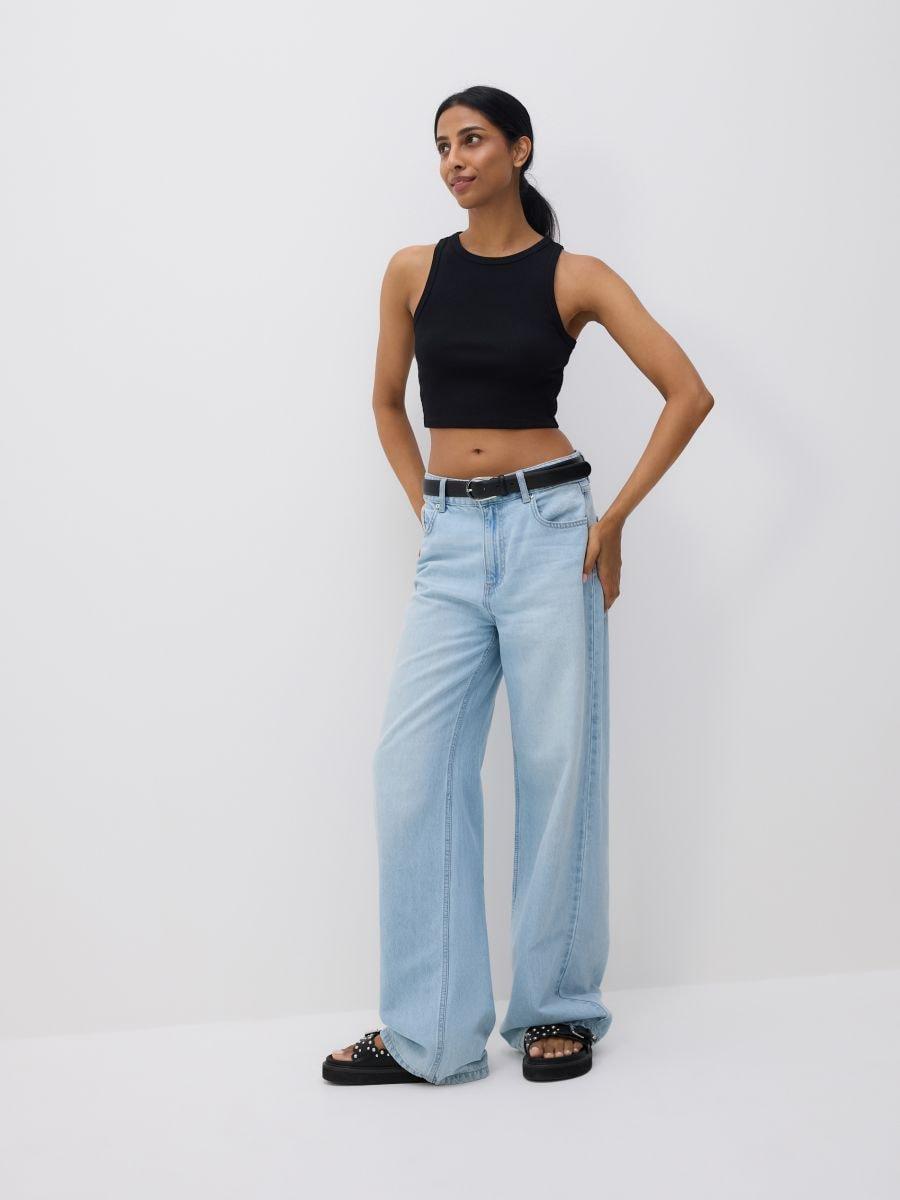 LADIES` SINGLE T, Black, large image number 0