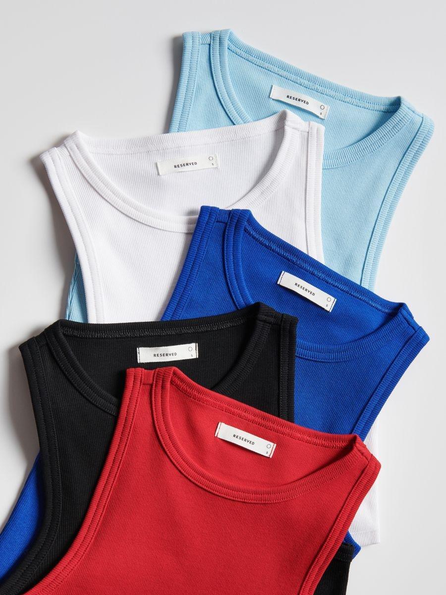 LADIES` SINGLE T, Black, large image number 4