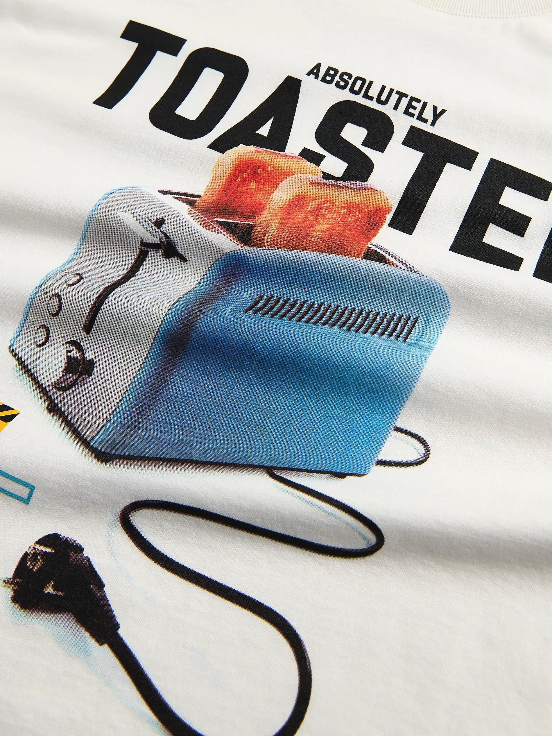 PASTEL PINK Cotton T-shirt with print, Pink, large image number 1