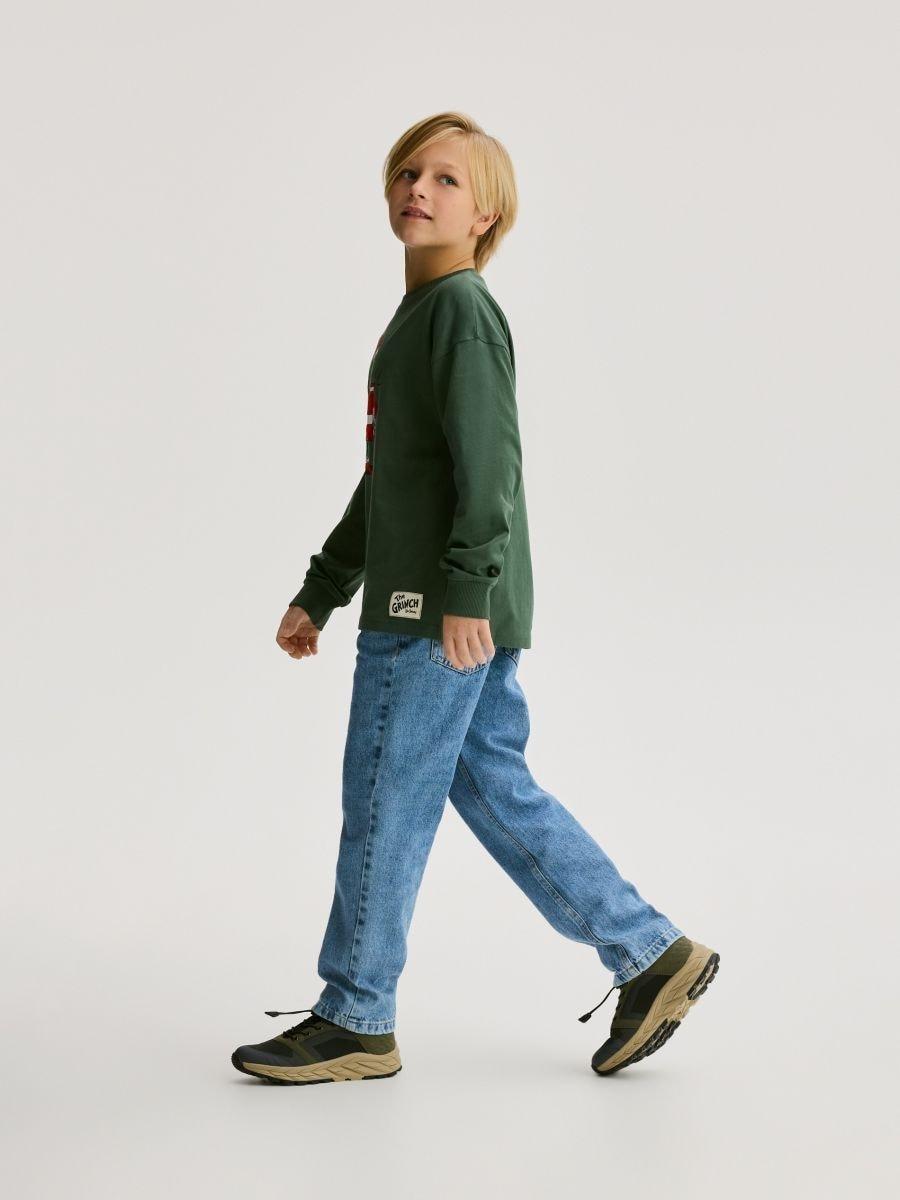 Blue Regular Jeans, Blue, large image number 1