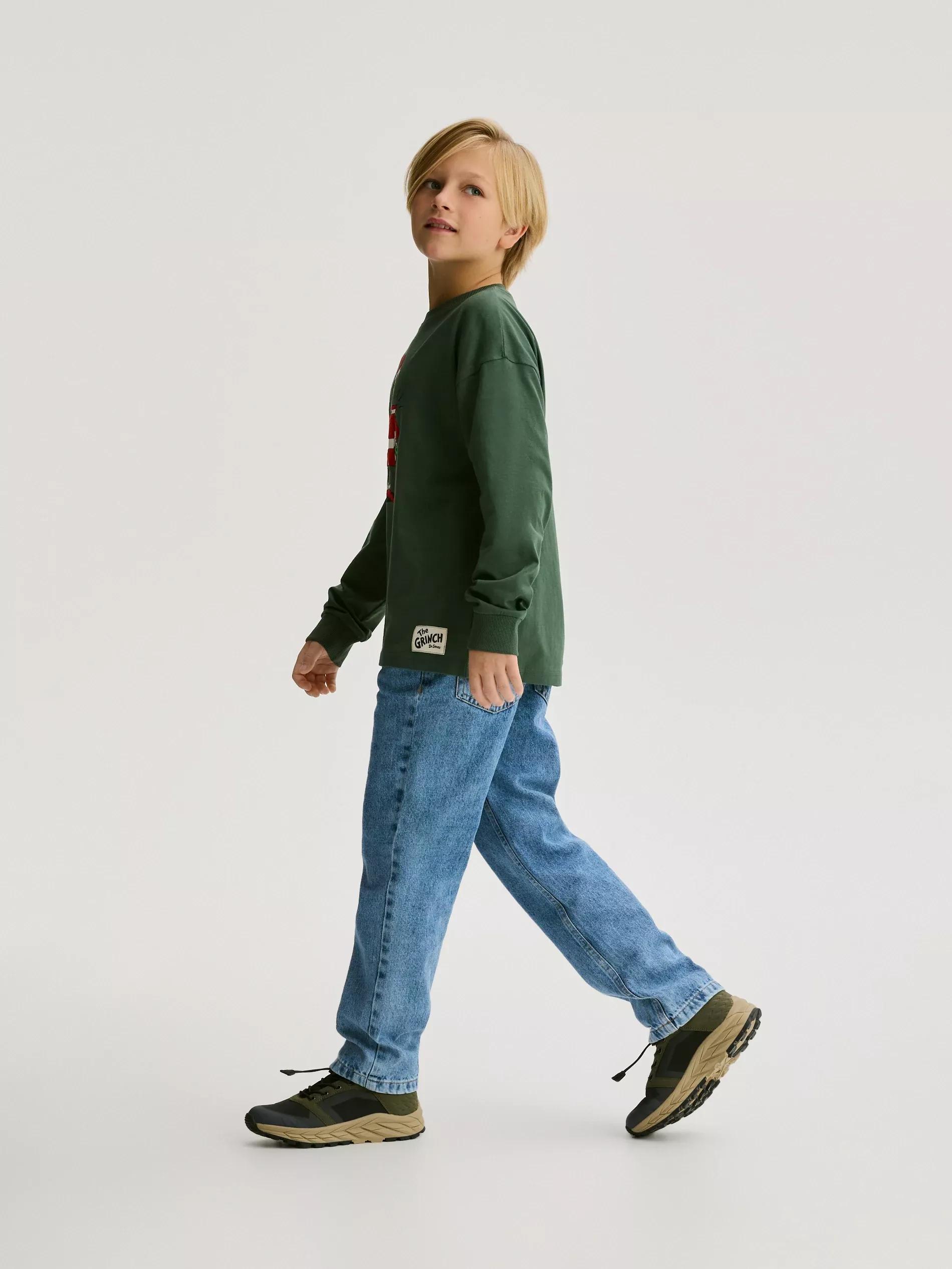 Blue Regular Jeans, Blue, large image number 4