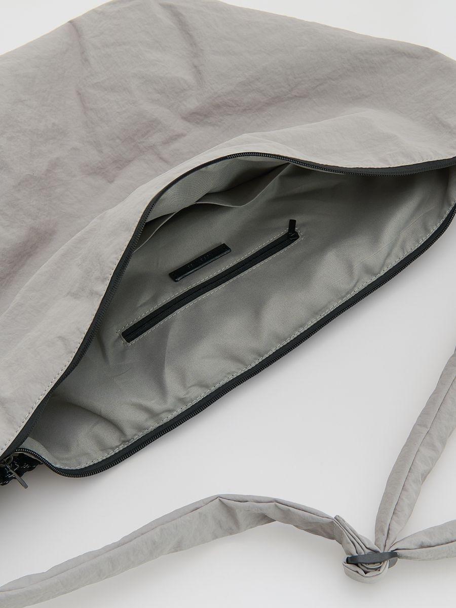 Grey Crossbody Bag, Light grey, large image number 2