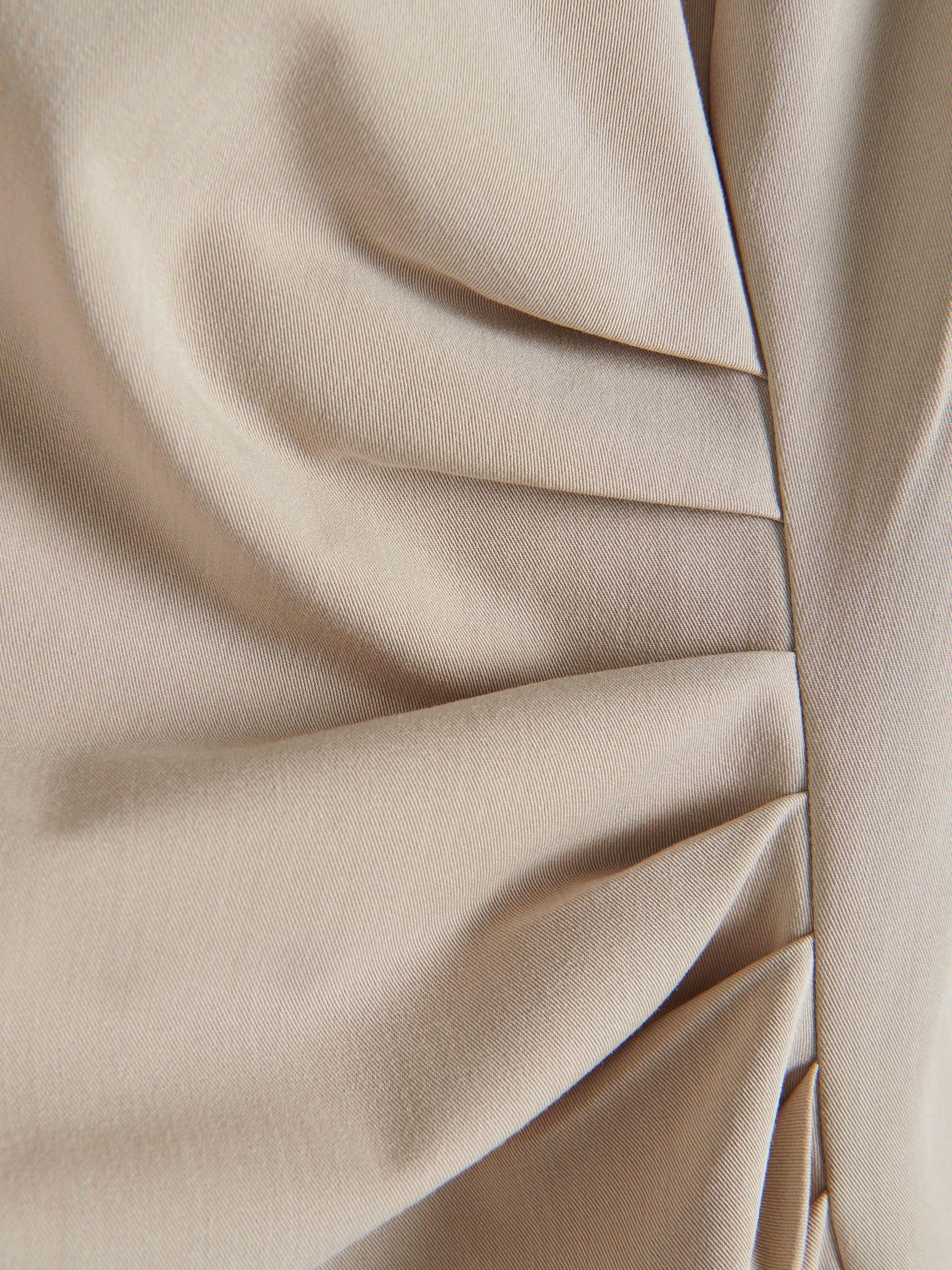 Beige Mini Dress, Beige, large image number 5