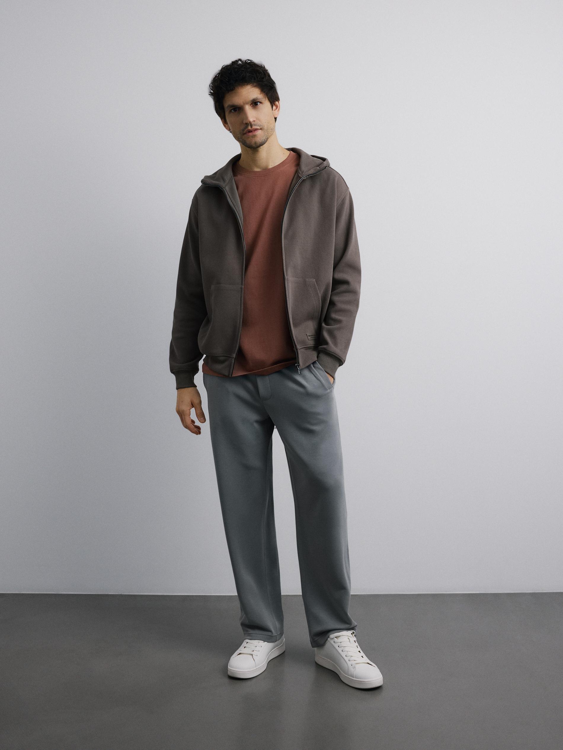 Brown Regular Fit Cotton T-Shirt, Brown, large image number 0