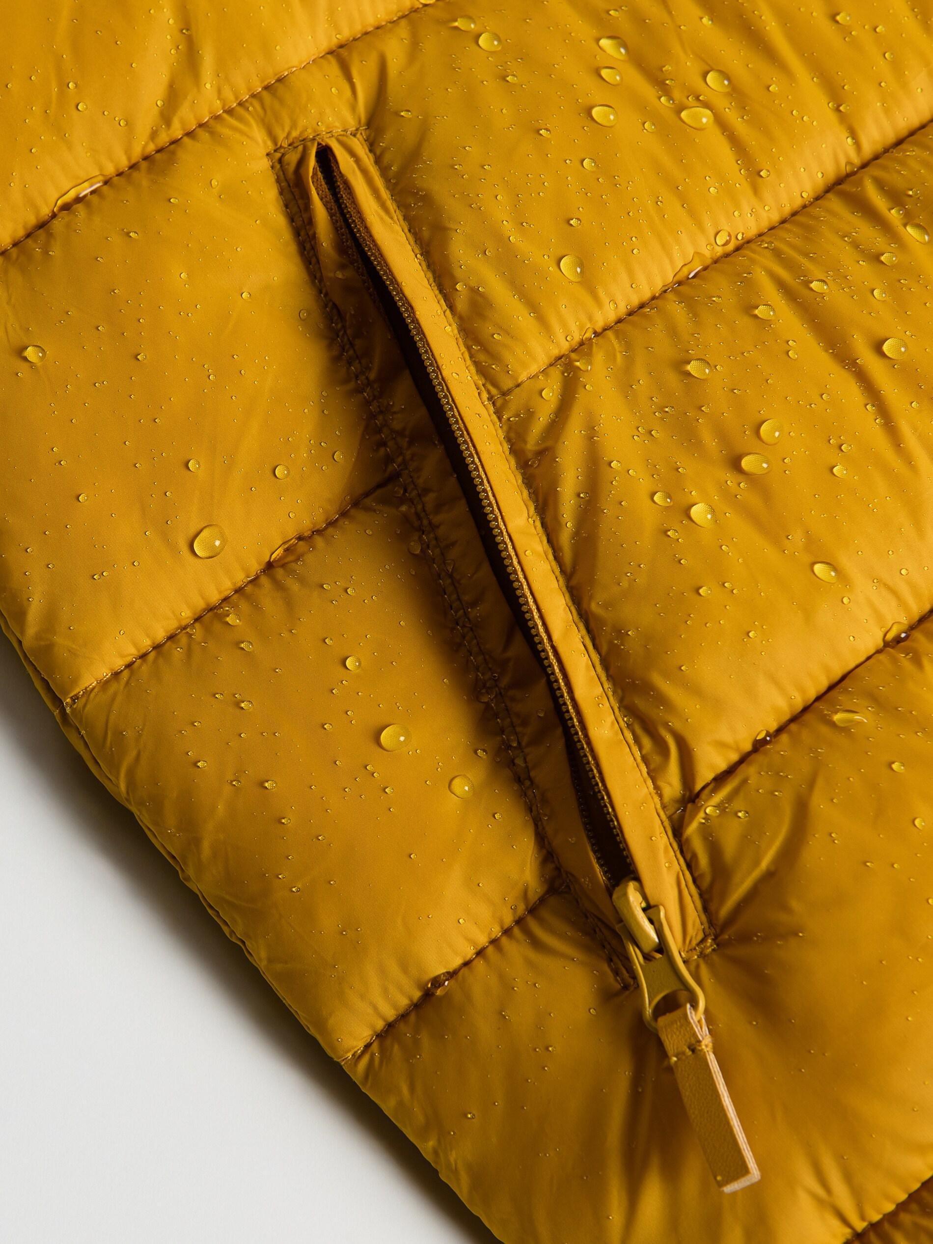 Yellow Quilted Jacket, Kids Boys, Yellow, large image number 2