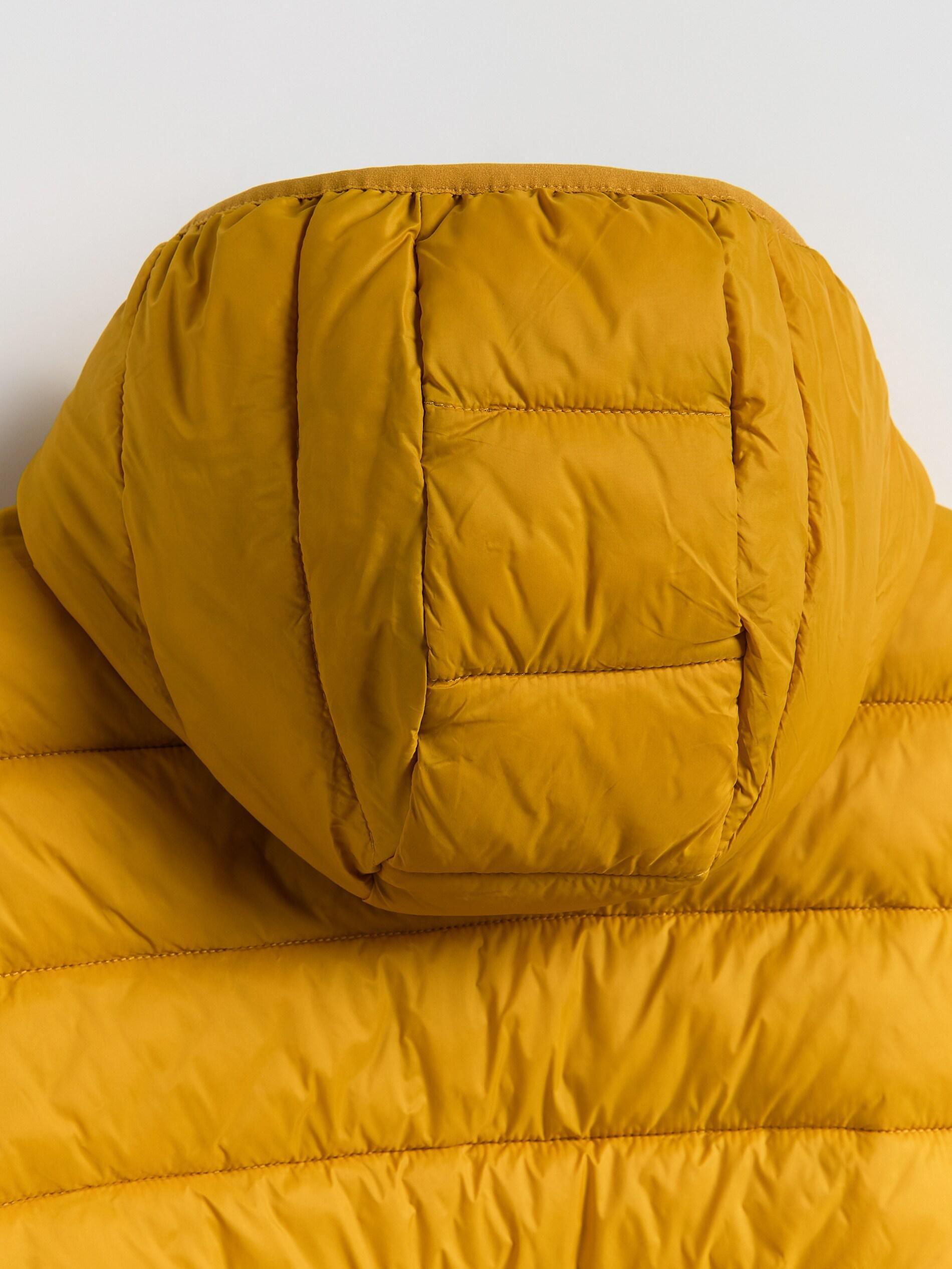 Yellow Quilted Jacket, Kids Boys, Yellow, large image number 3