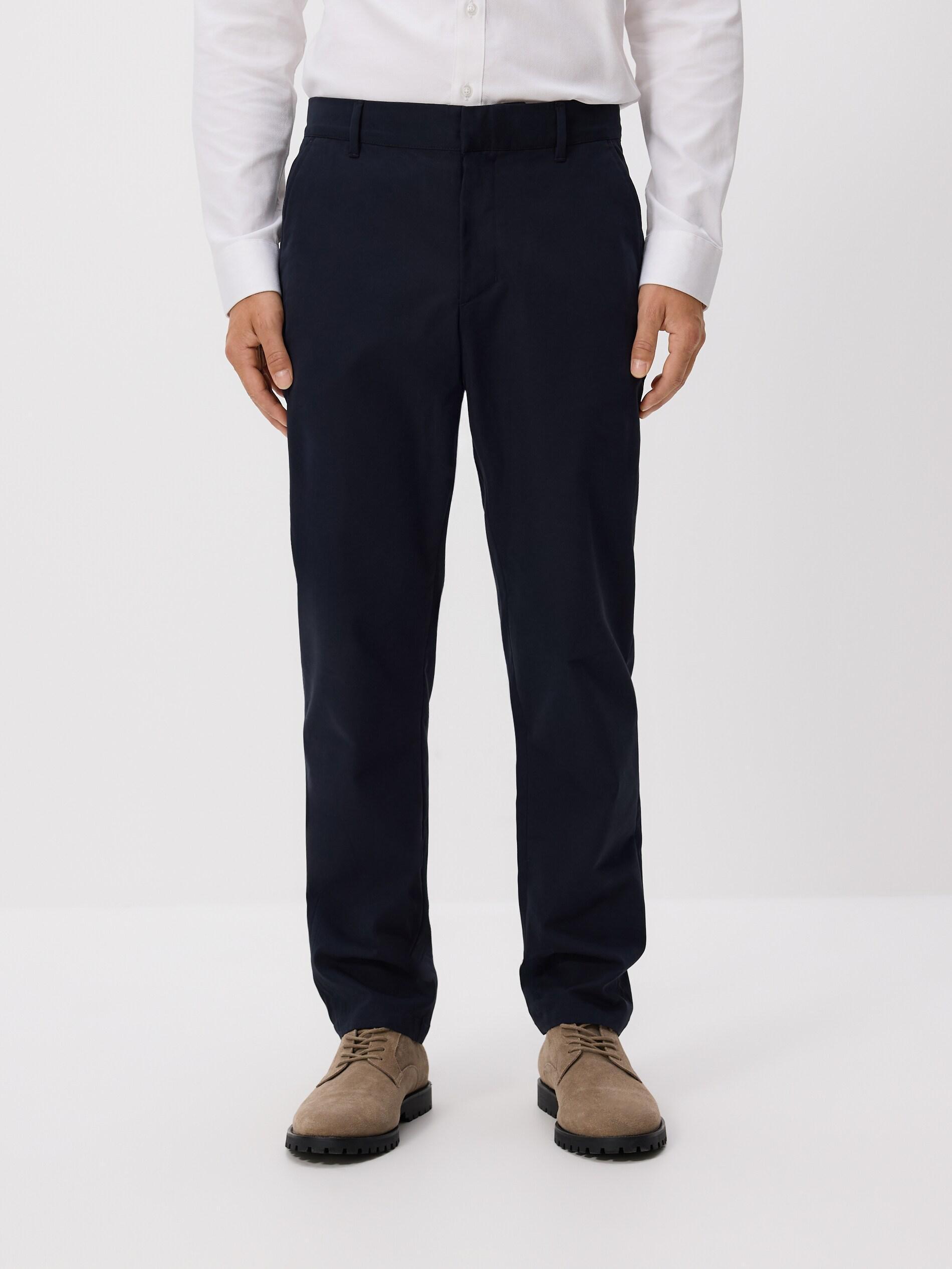 بنطال تشينو بقصة ضيقة كحلي, Navy, large image number 0