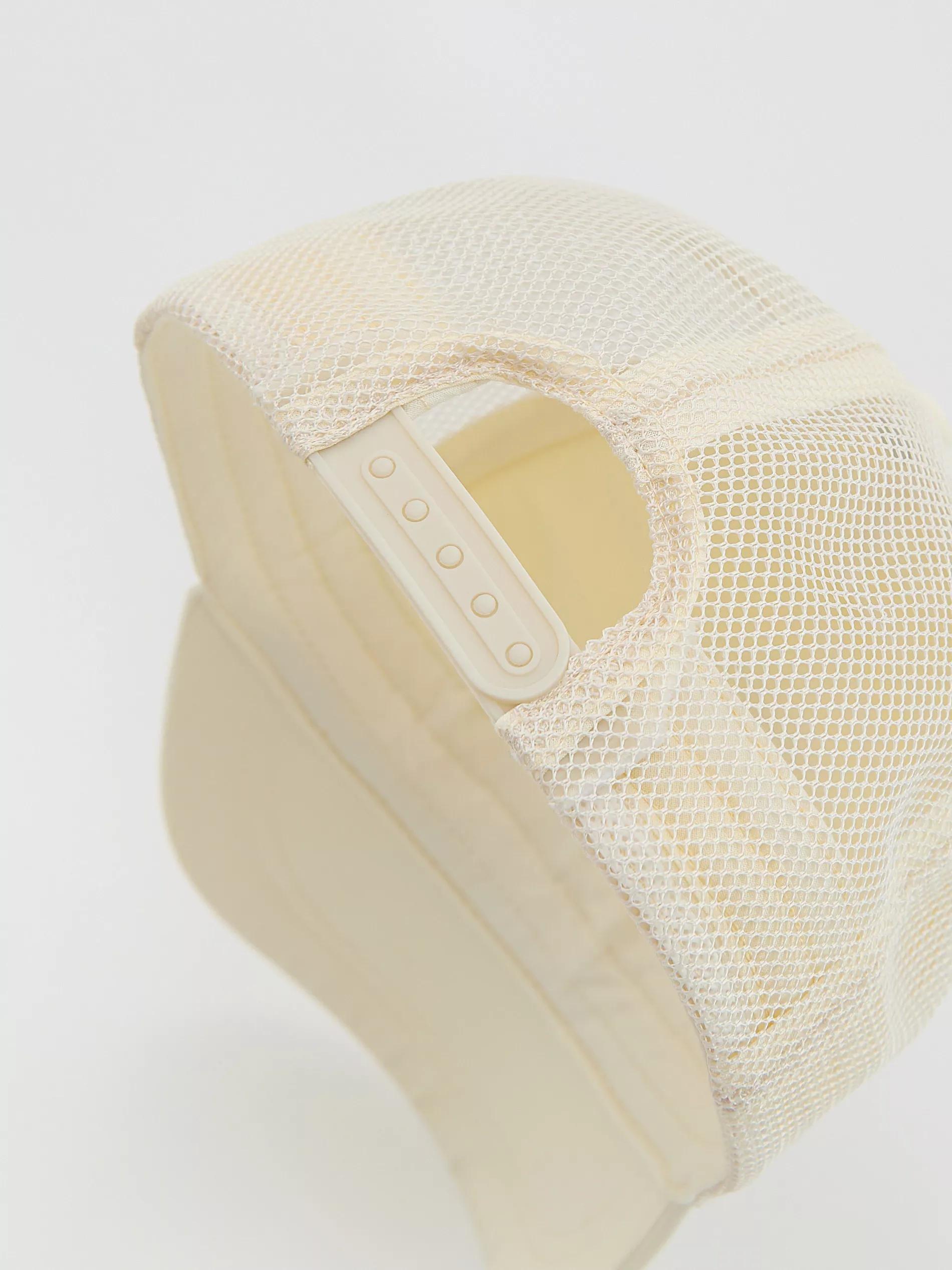 Beige Cap With Applique, , large image number 2