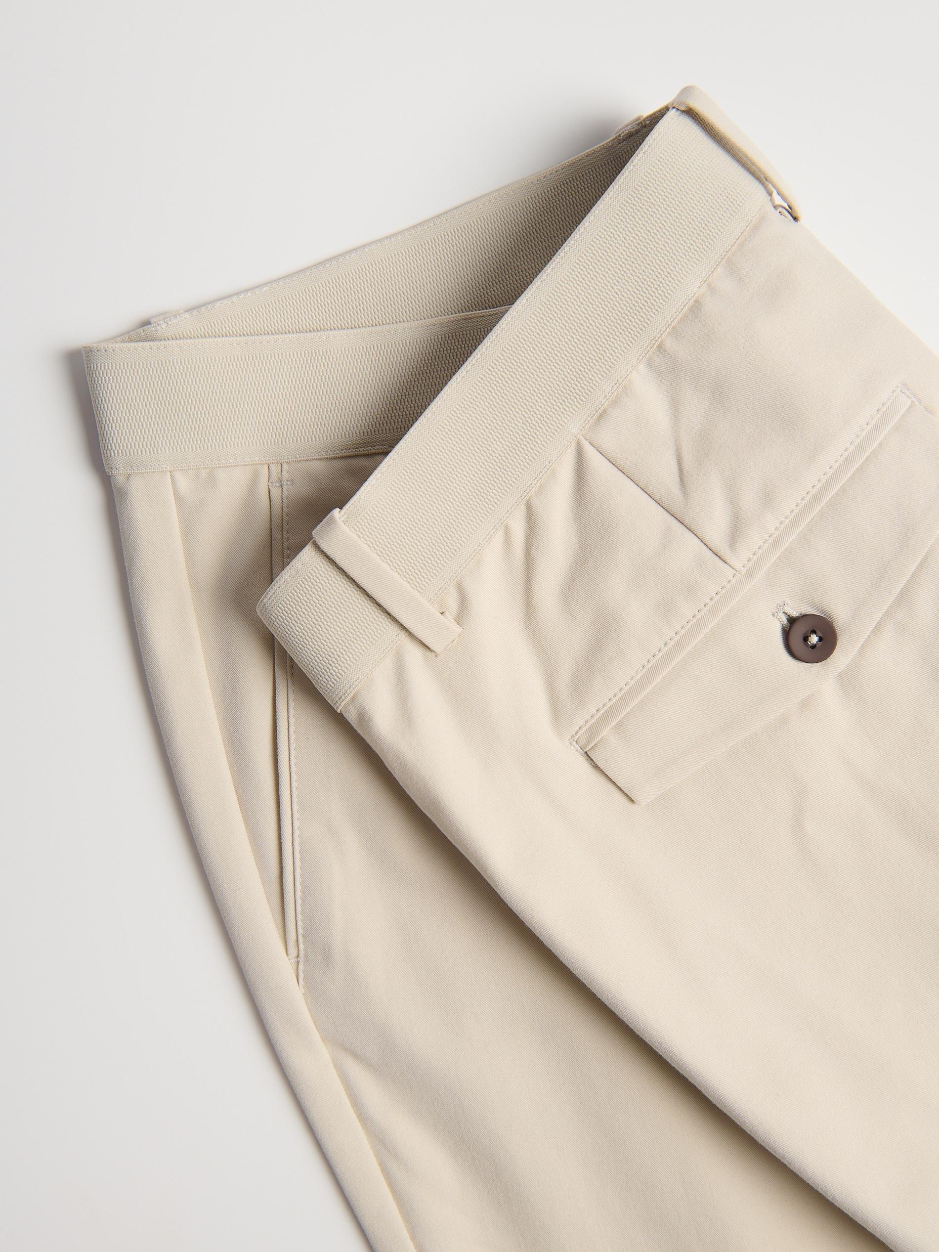 Beige Chino Slim Fit Trousers, Beige, large image number 5