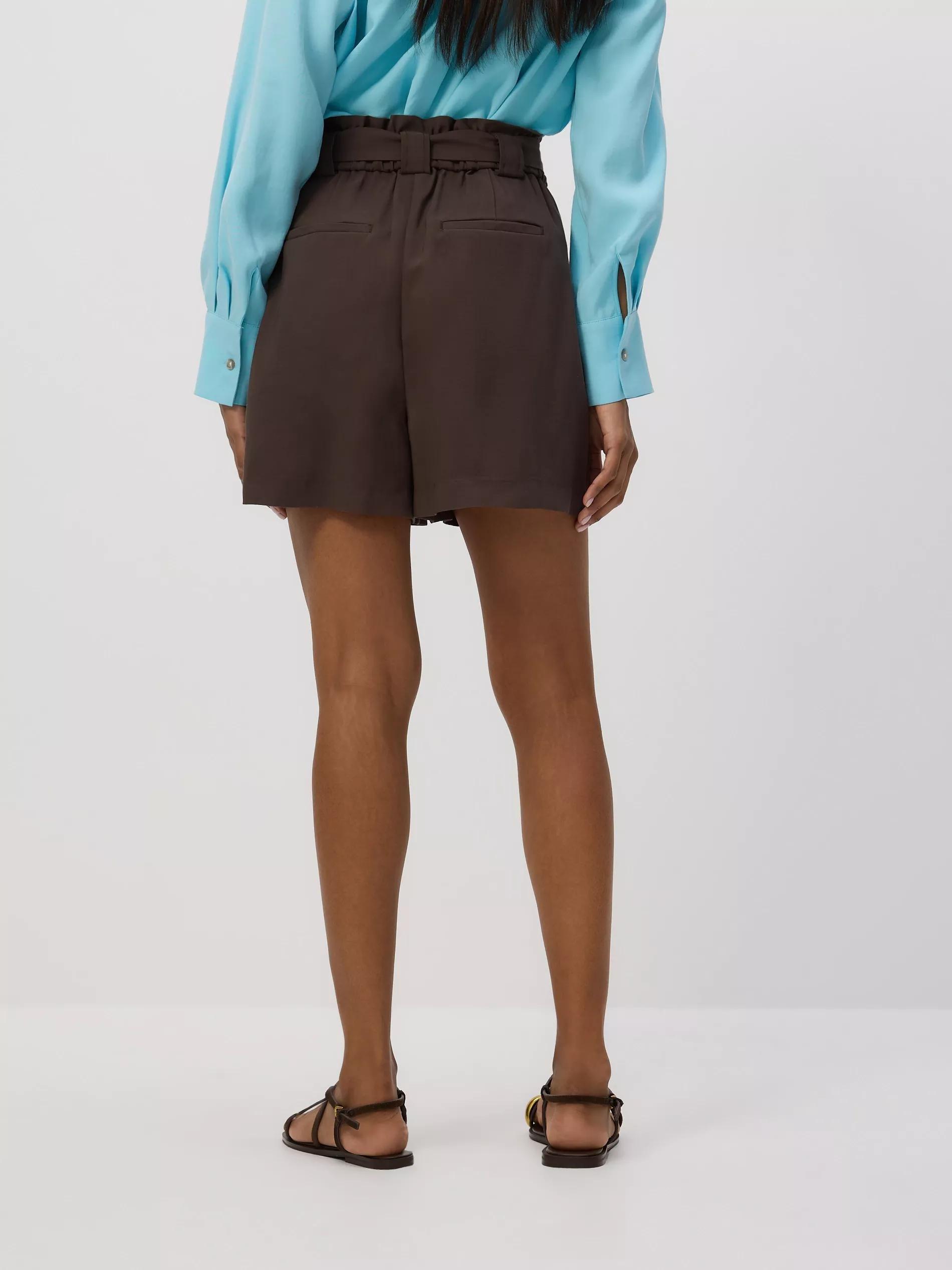 Brown Shorts With Tie, , large image number 2