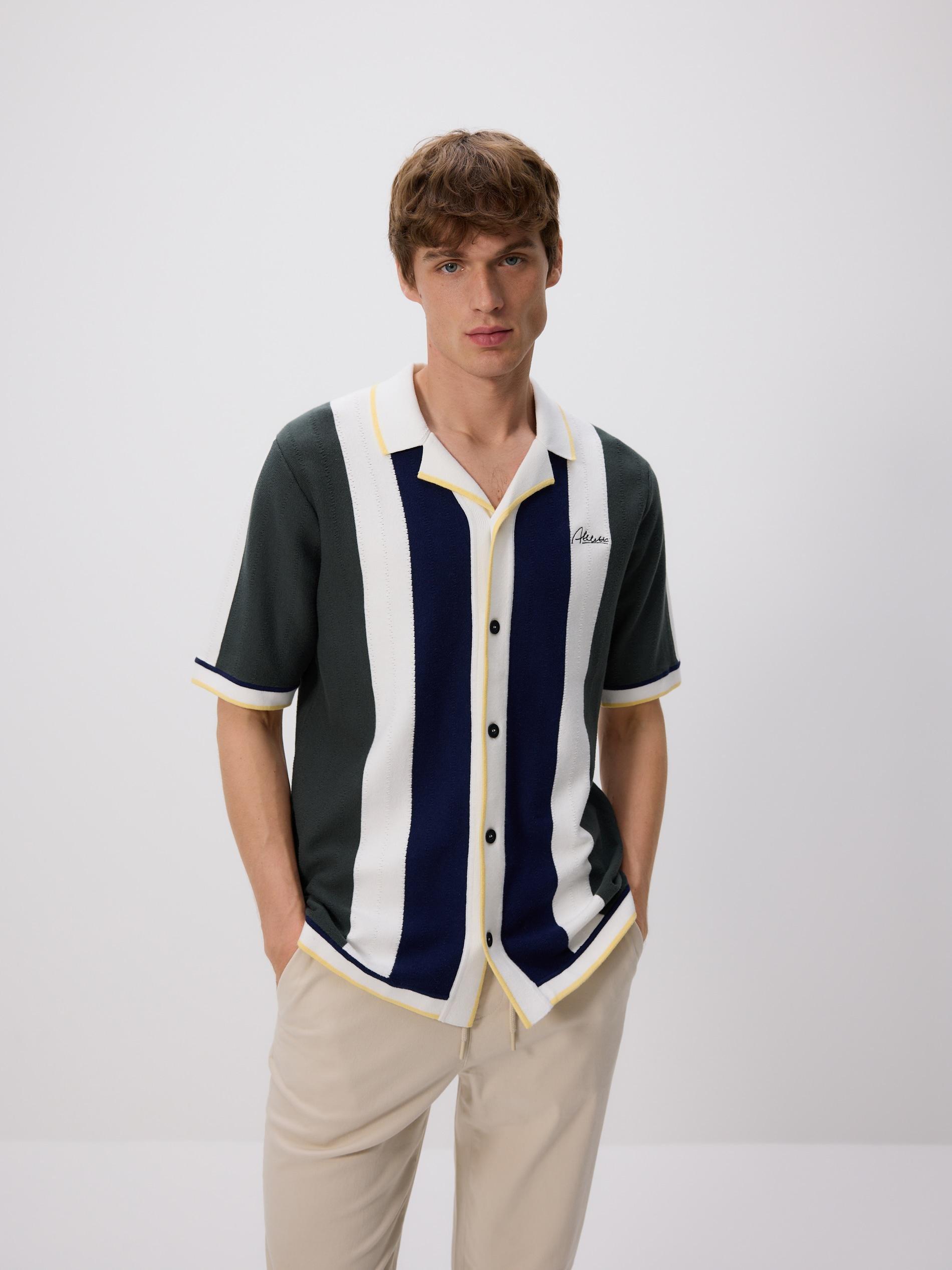 MULTICOLOR Short-sleeved sweater, Multicolor, medium