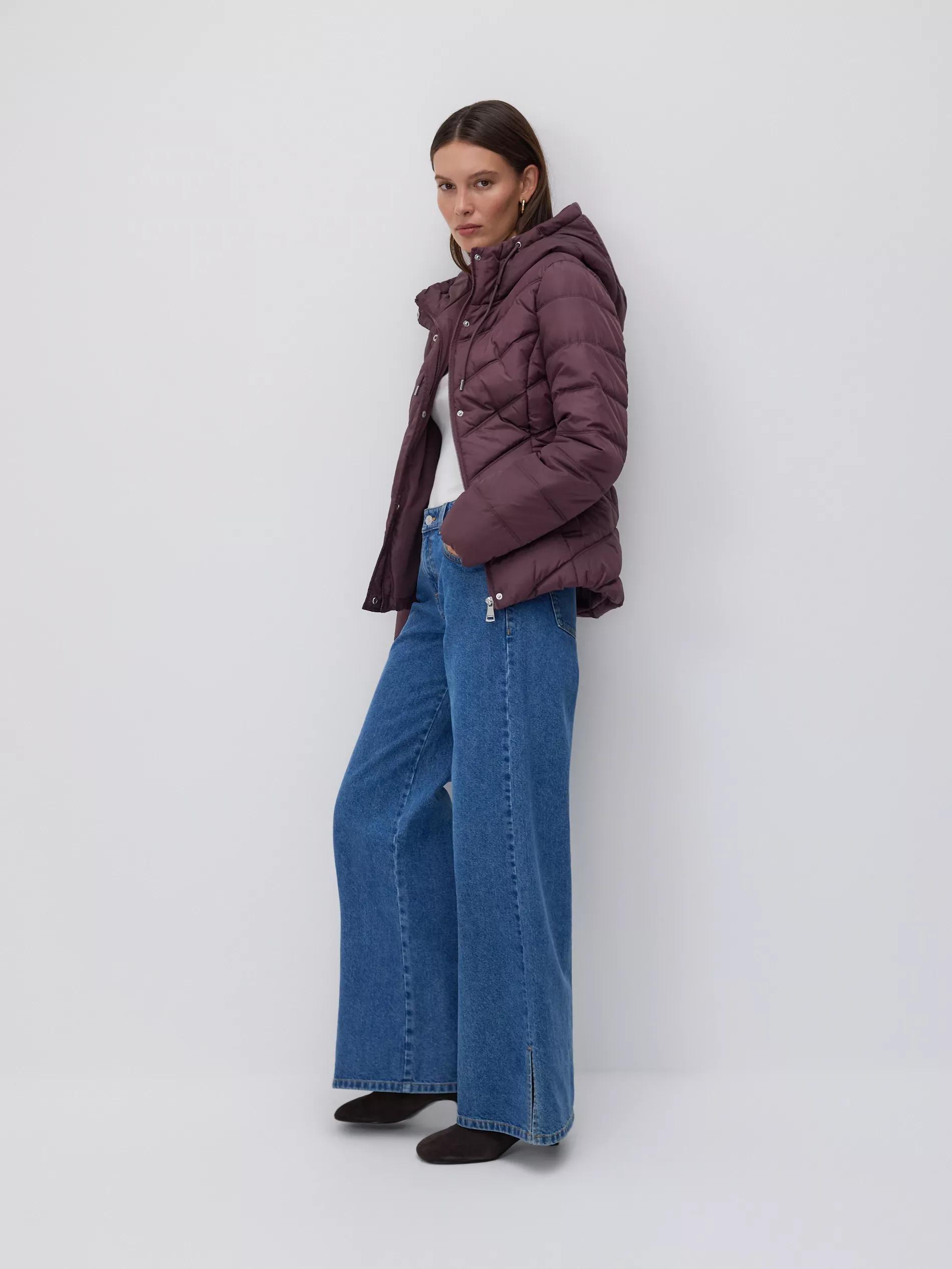 MAHOGANY Jacket with contrasting inserts, Burgundy, medium