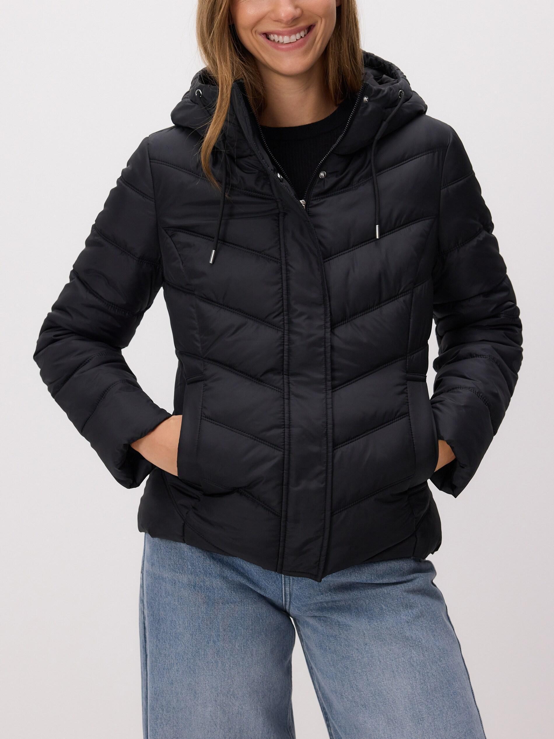 BLACK Jacket with contrasting inserts, Black, medium
