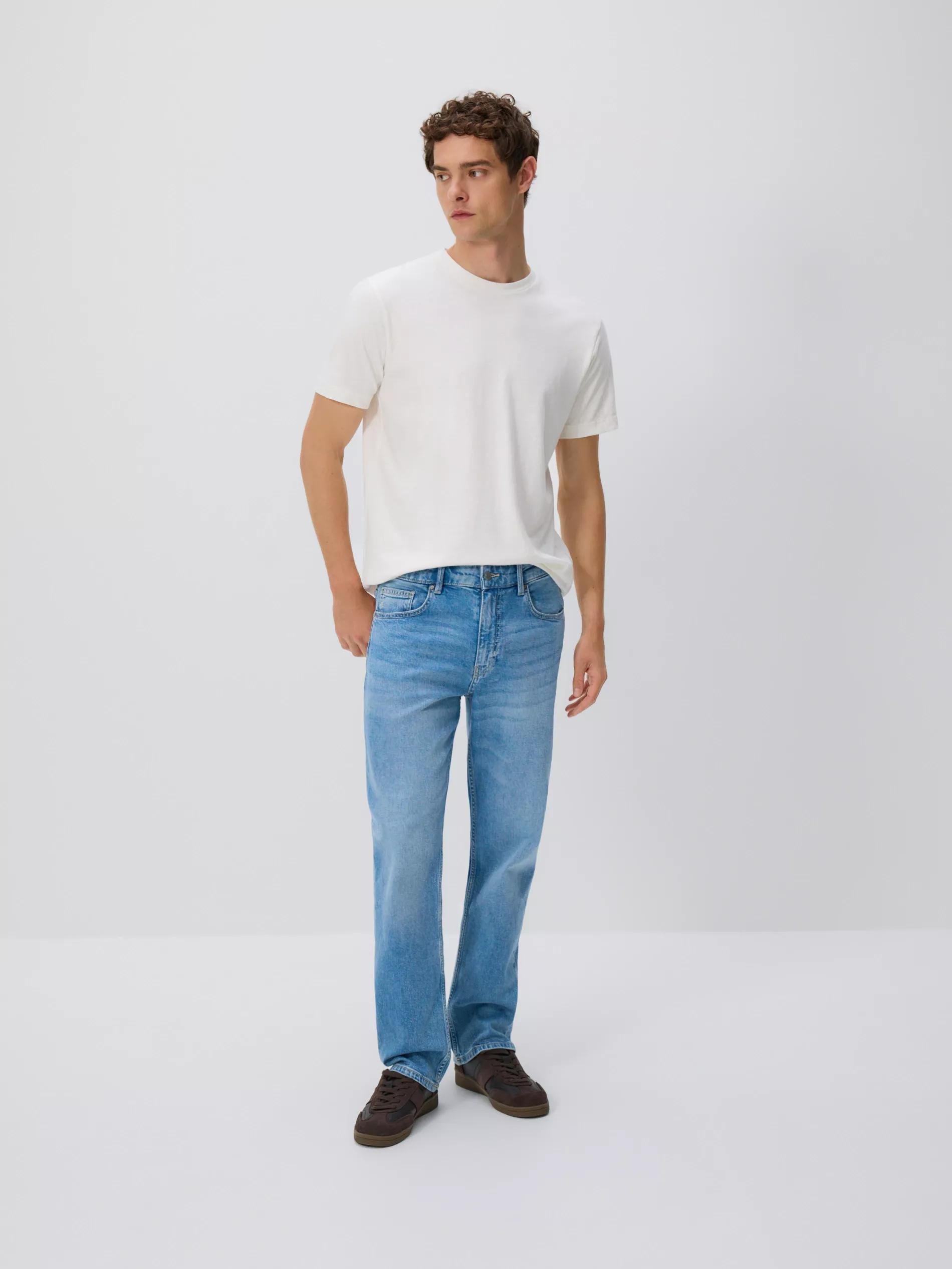 Straight fit jeans, Blue, large image number 1