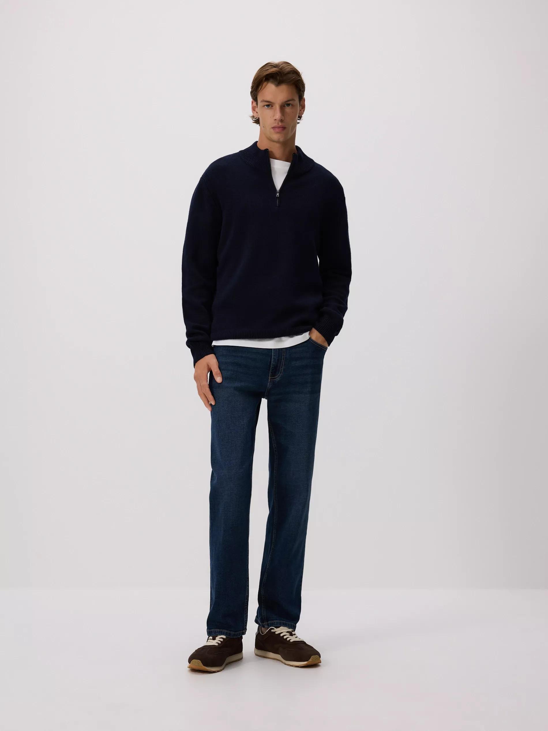 NAVY Straight fit jeans, Navy, medium