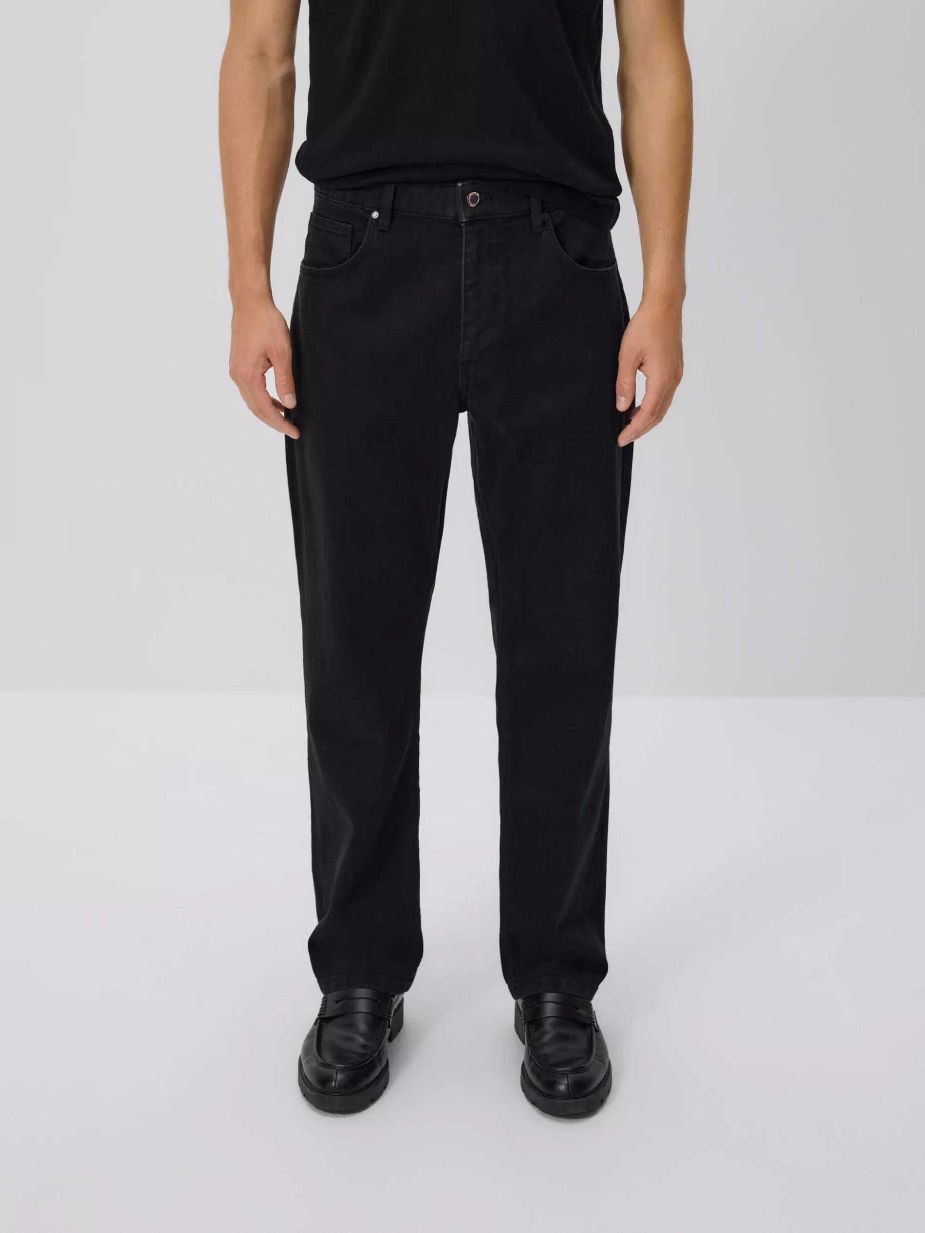 BLACK Straight fit jeans, Black, large image number 1