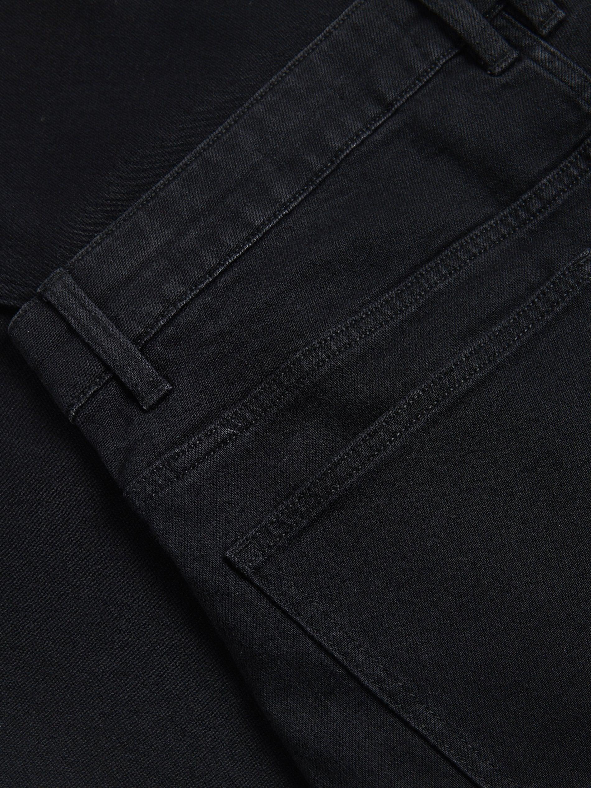 BLACK Straight fit jeans, Black, large image number 4