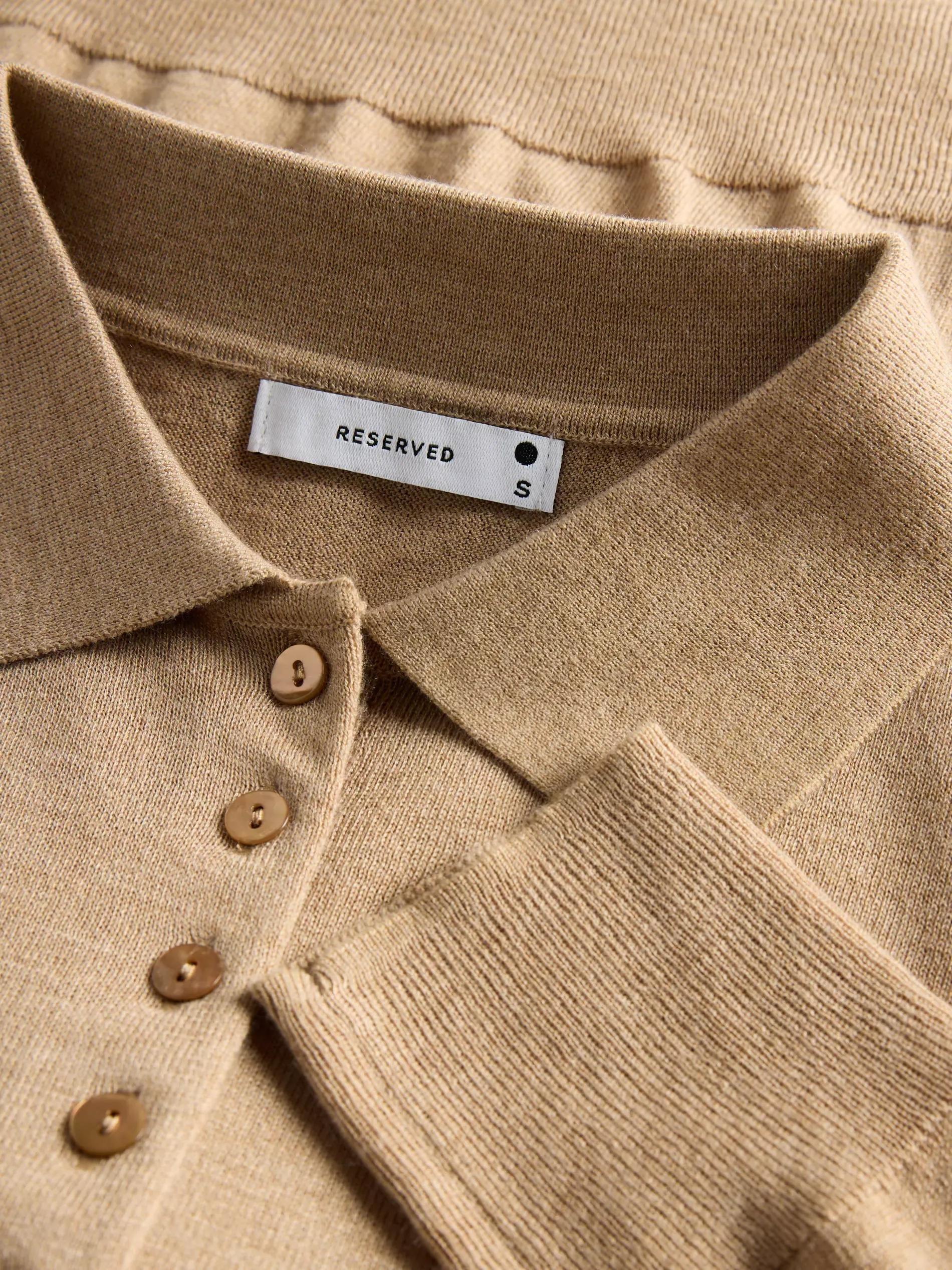 Beige Blouse, , large image number 1