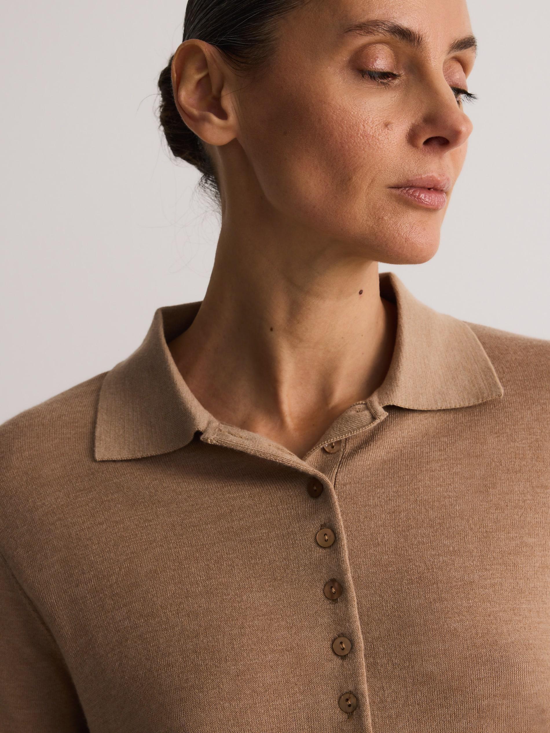 Beige Blouse, , large image number 3