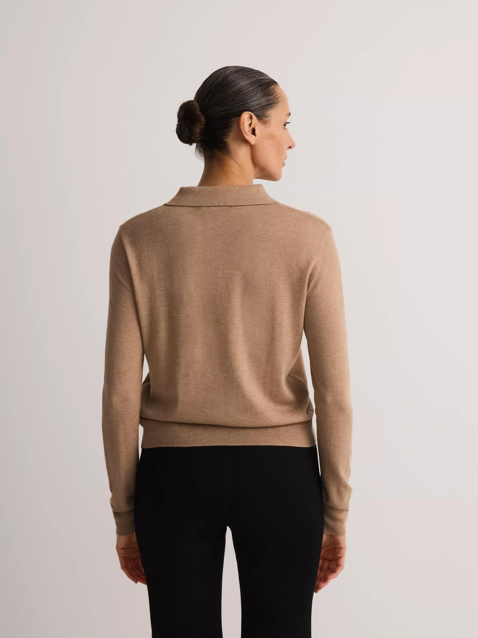 Beige Blouse, , large image number 4