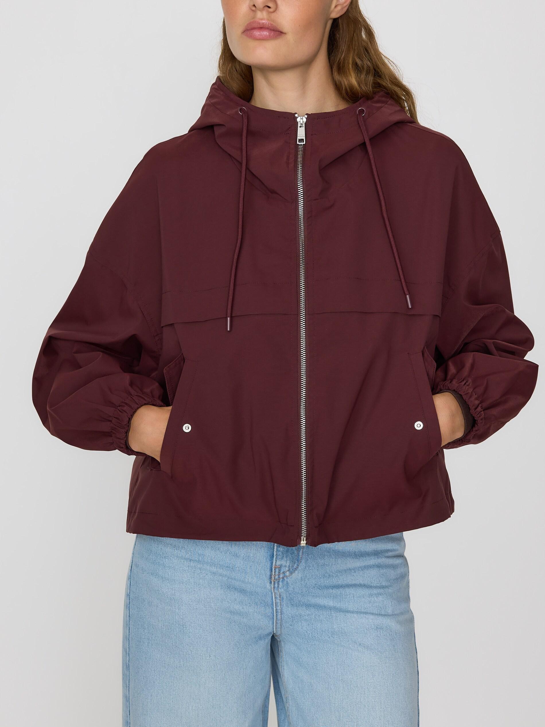 BURGUNDY Hooded jacket, Purple, large image number 3